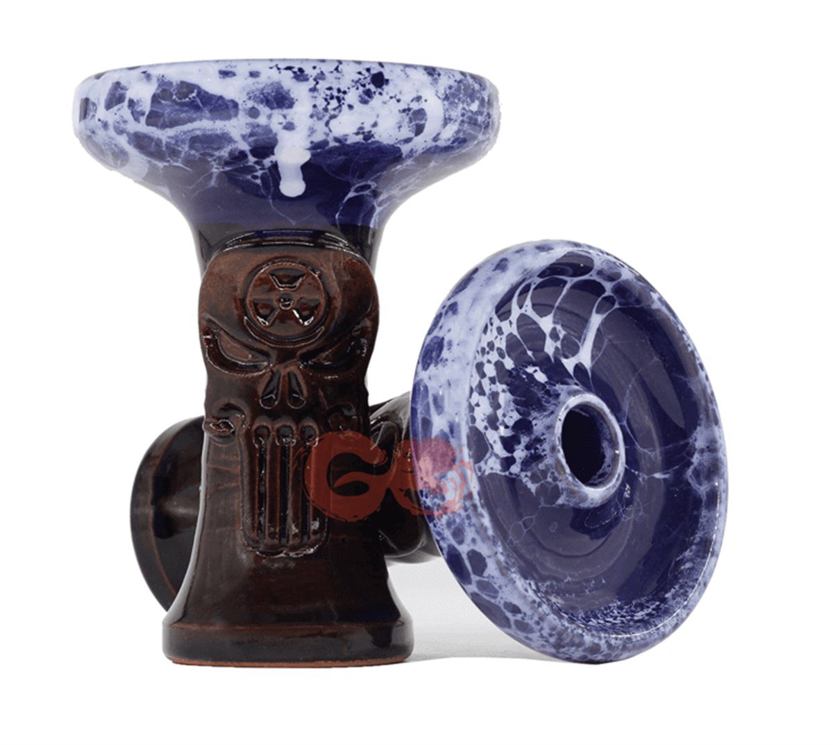 Alkamik Punisher Blue & White