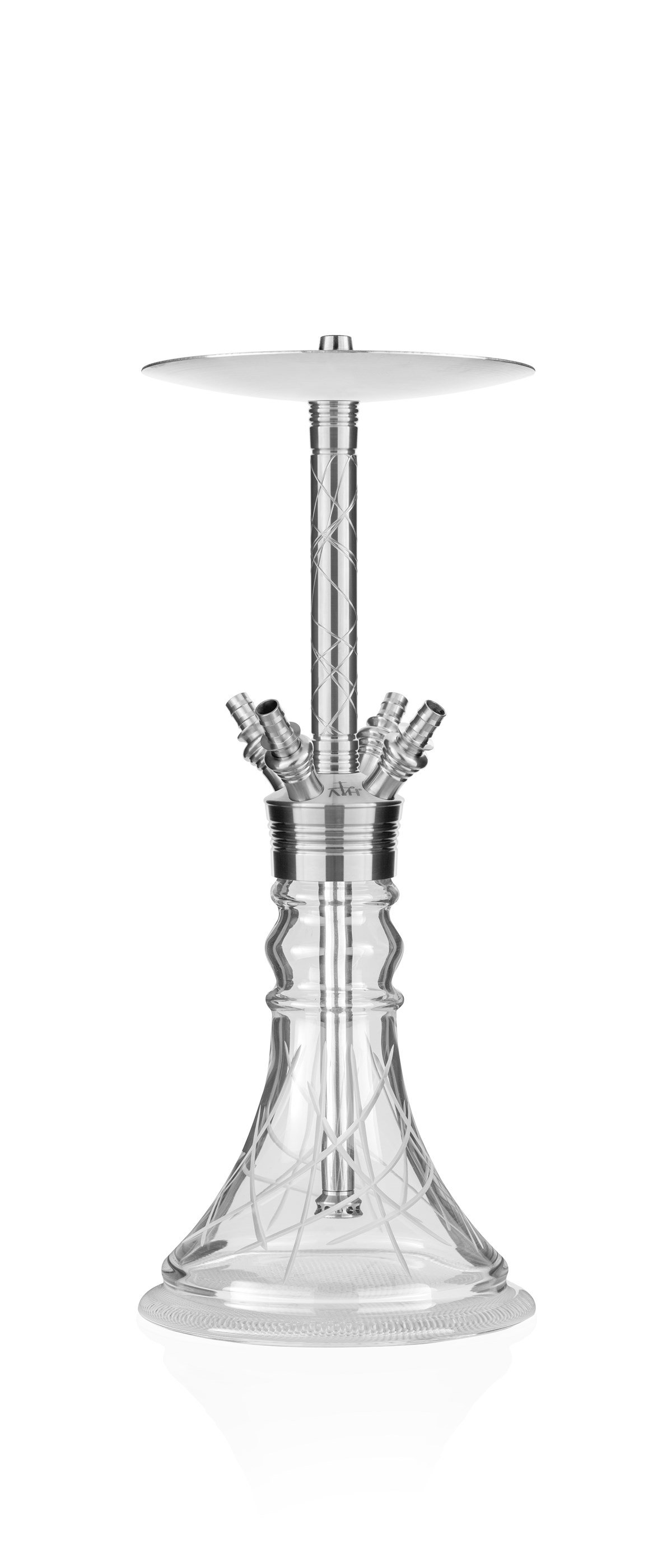 Ath Adalya L-Steel (Çelik) Charnewa Serhoş Model Nargile Takımı