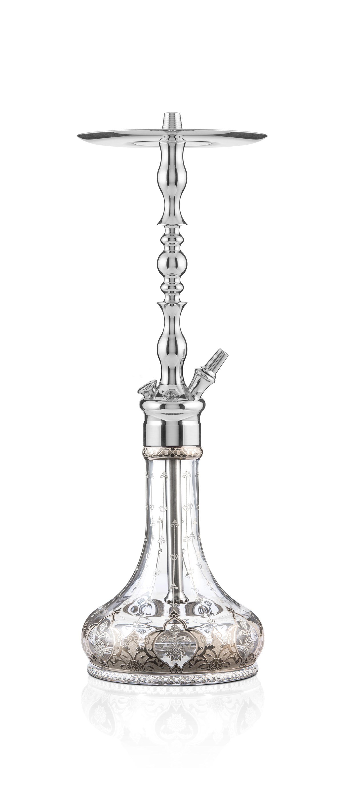 Ath Adalya T-Steel(Çelik) Hürrem Model Nargile Takımı