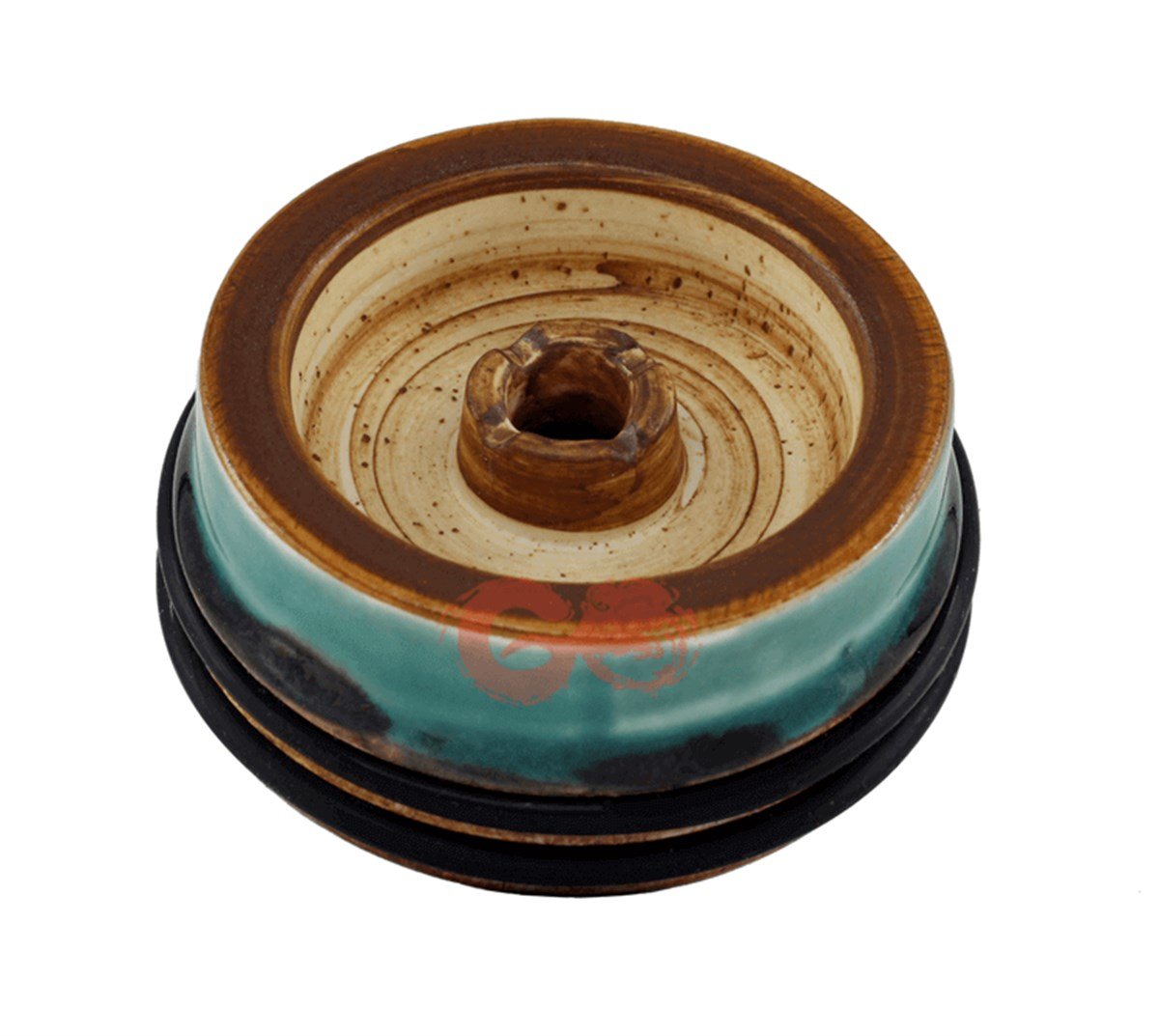 Geometry Bowl Sea Green Lüle