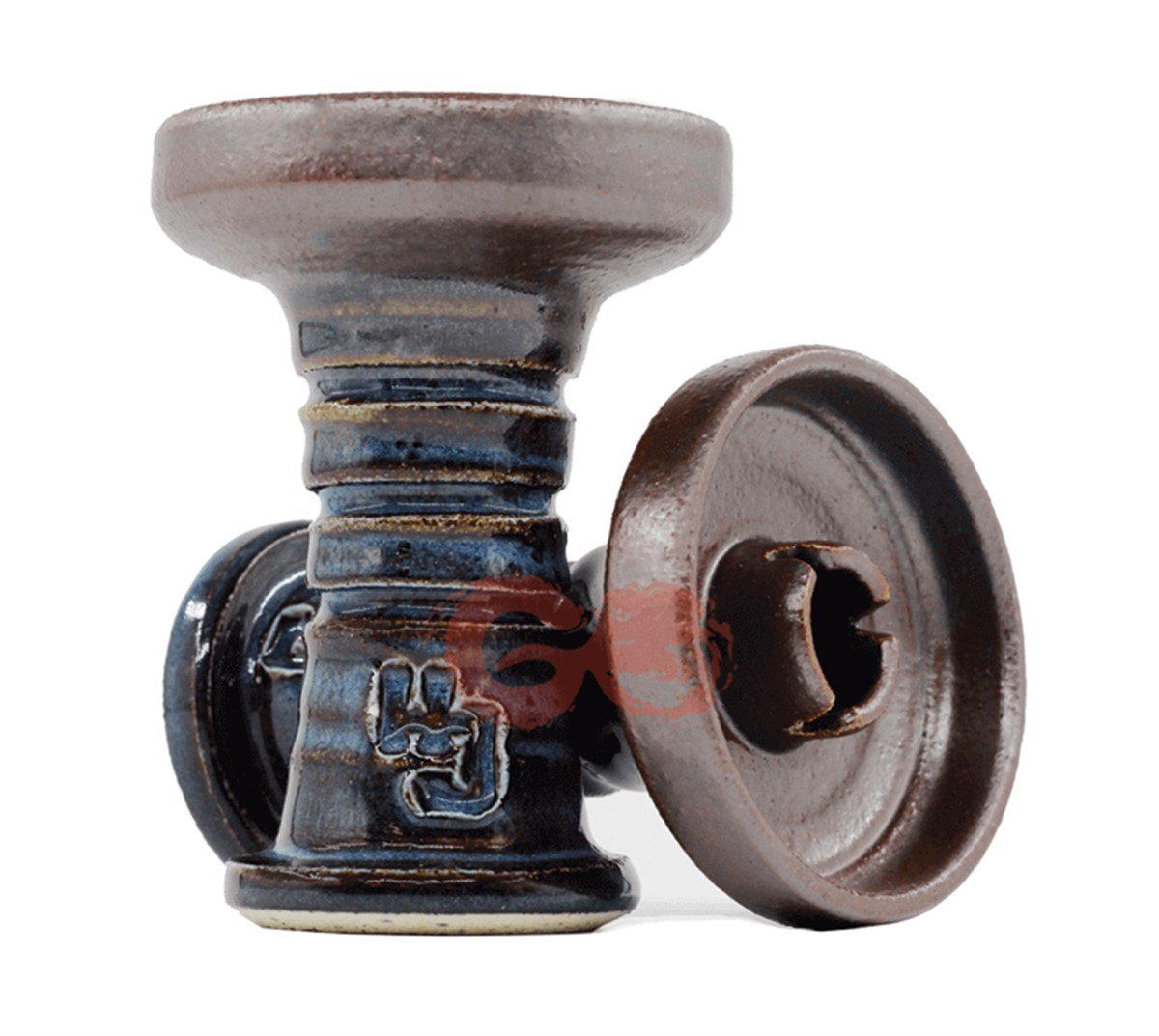 HookahJohn Trimony Nut Blue