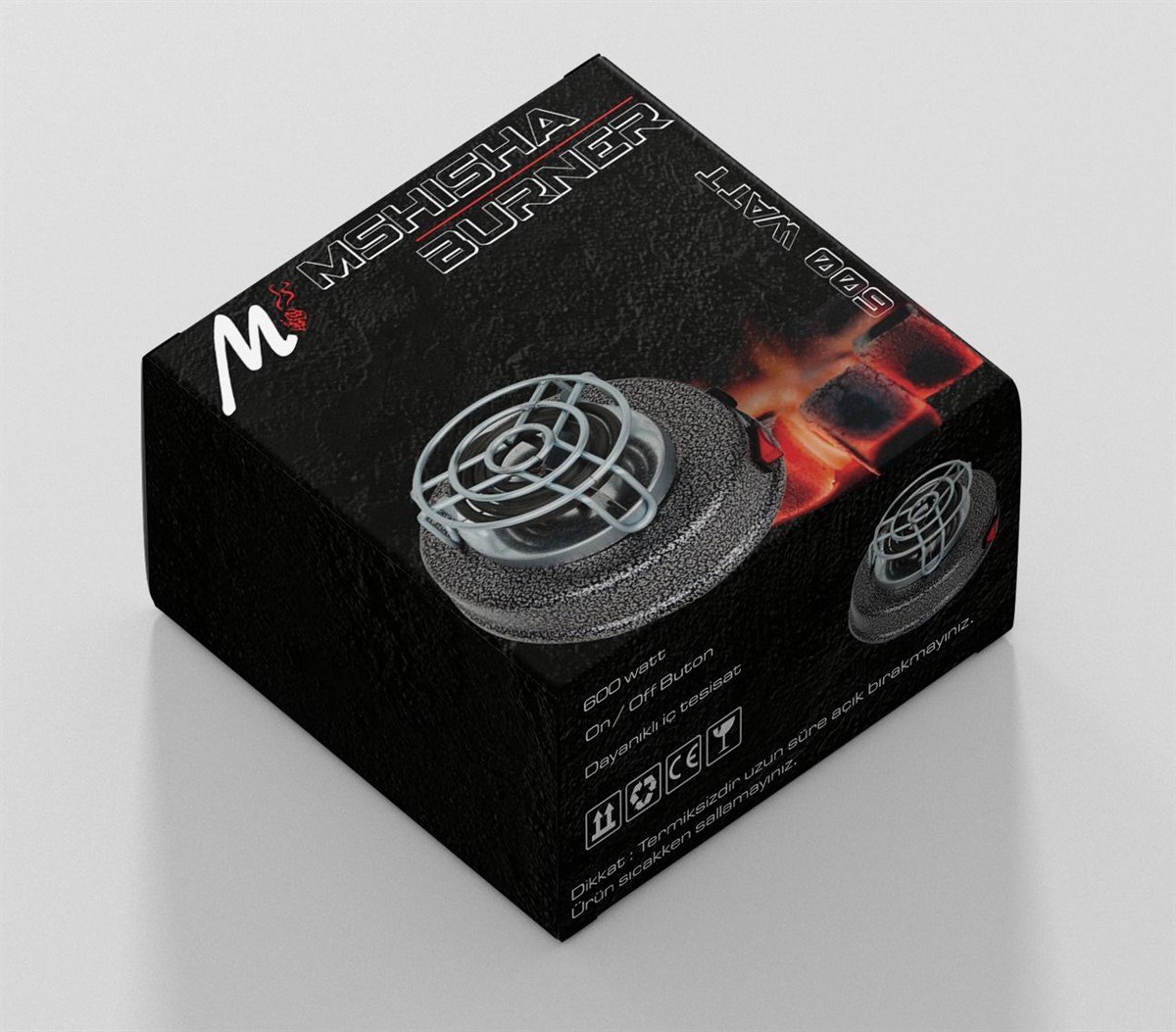 Mshisha Elektirikli Köz Ocağı