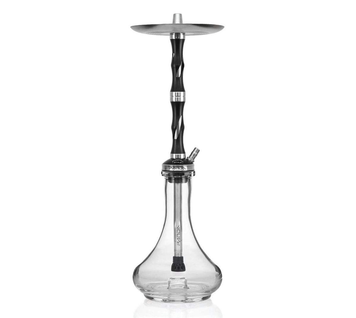 Panda Hookah Black Window Nargile Takımı