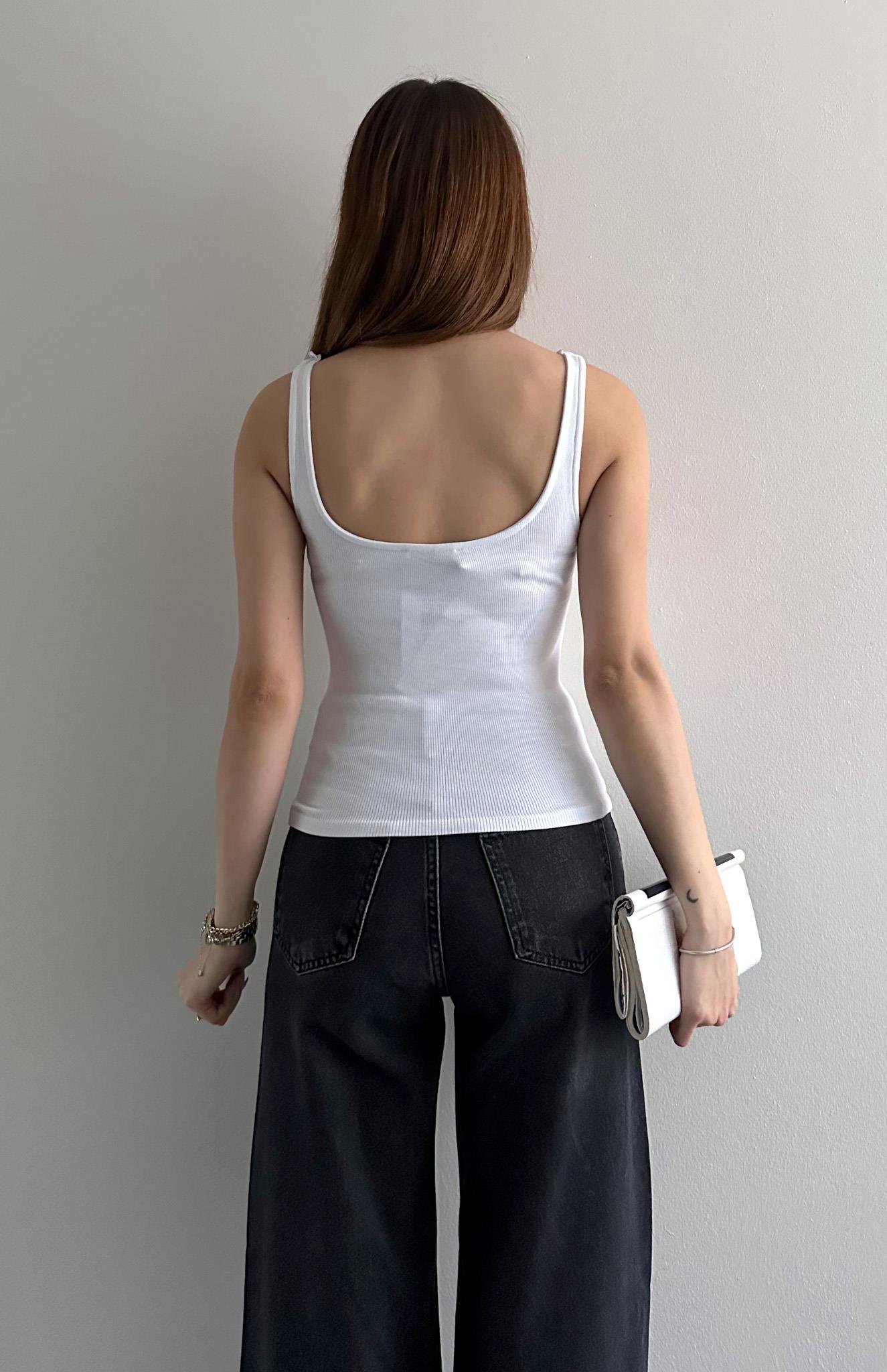 Askılı Atlet BEYAZ