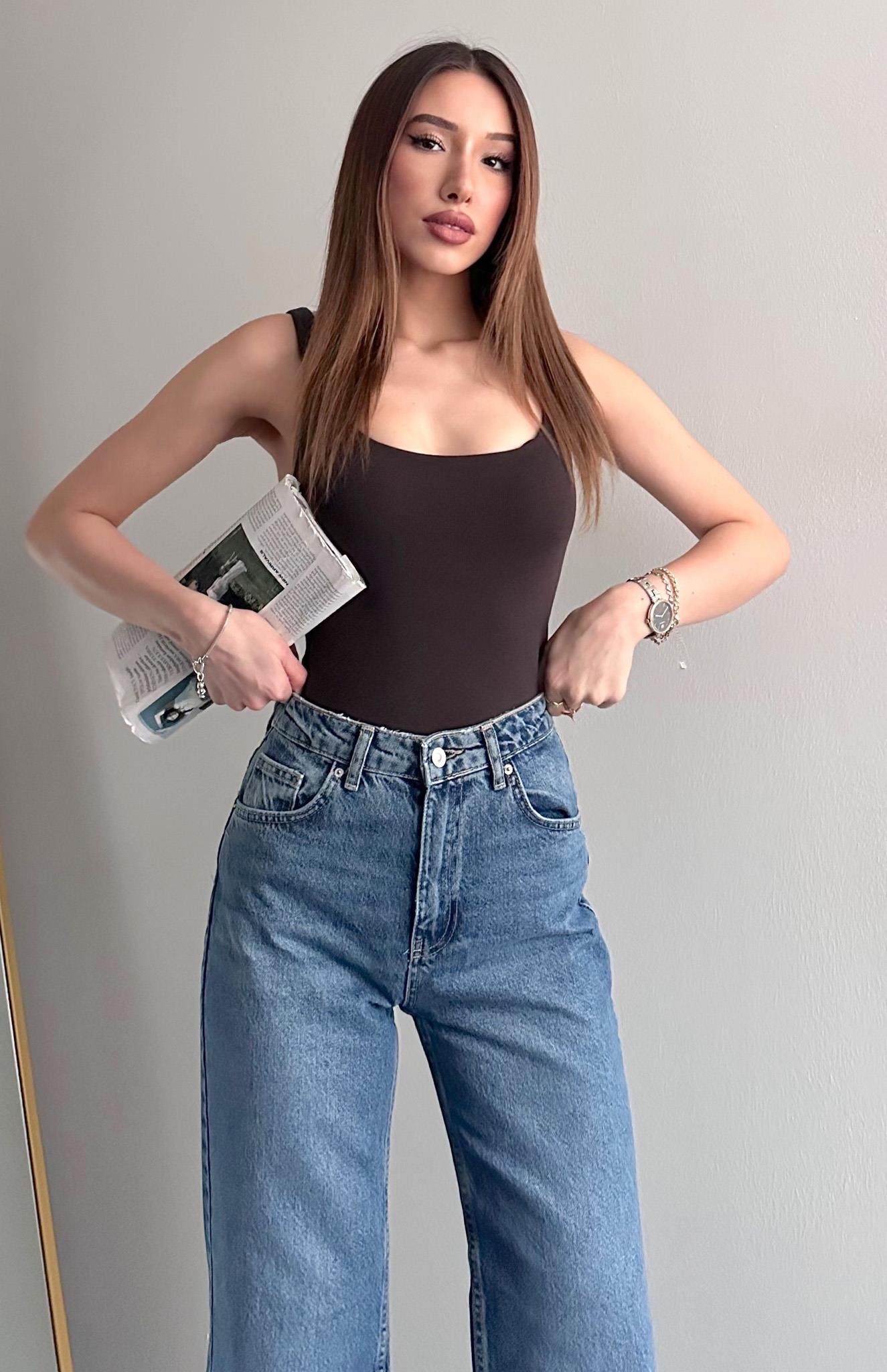 Askılı Atlet KOYU KAHVE