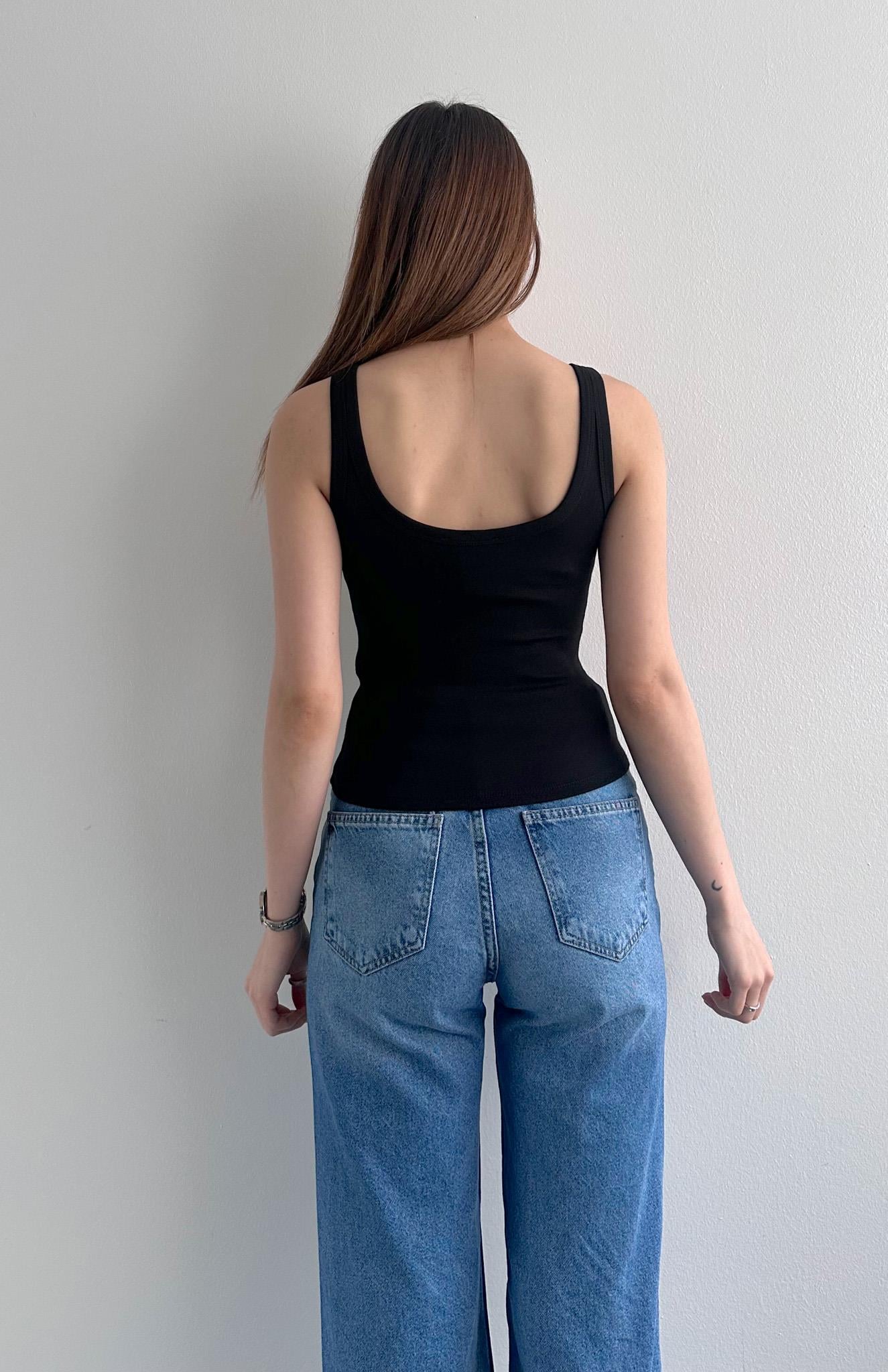 Askılı Atlet SİYAH