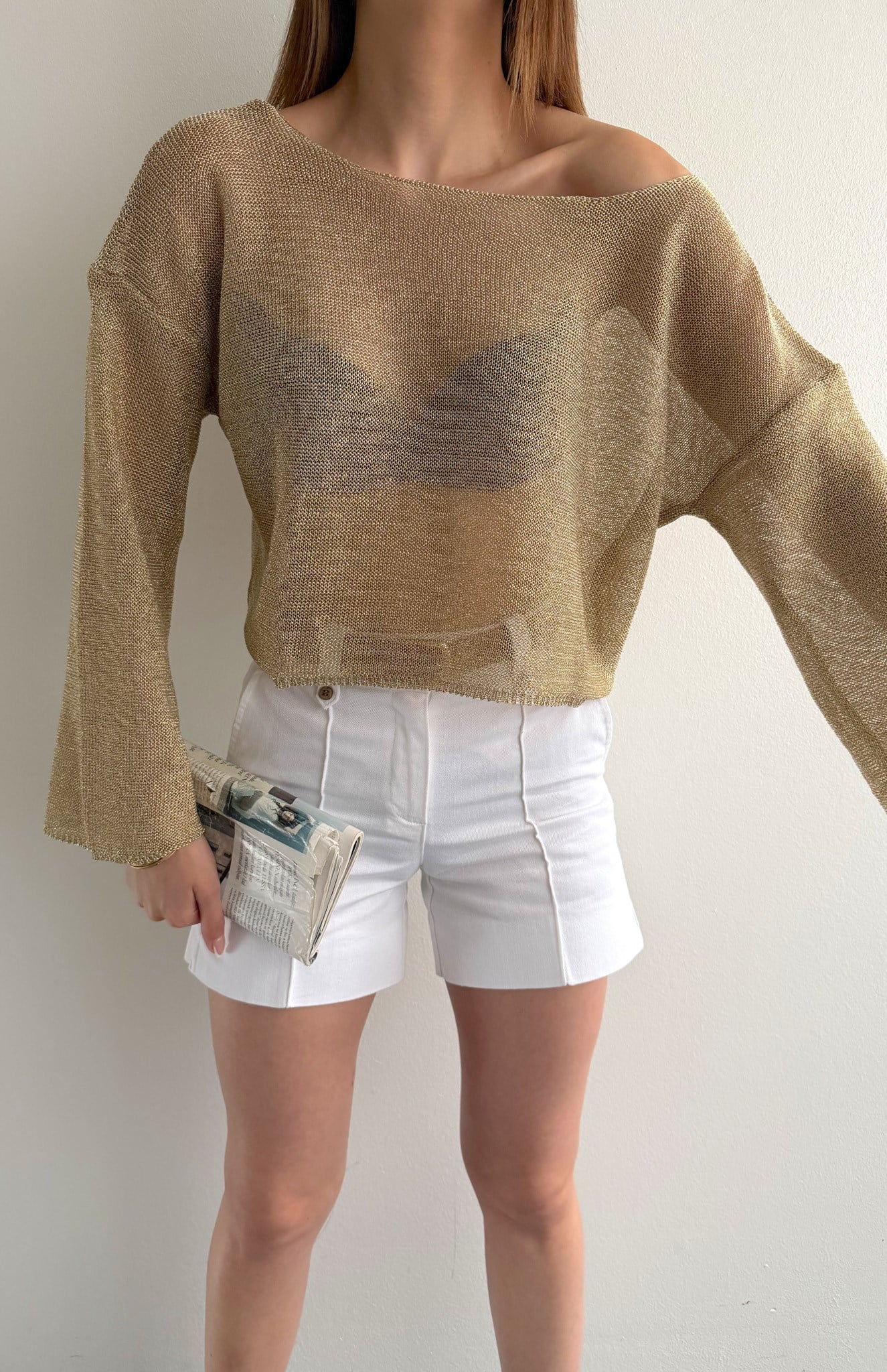 Beachwear Triko GOLD