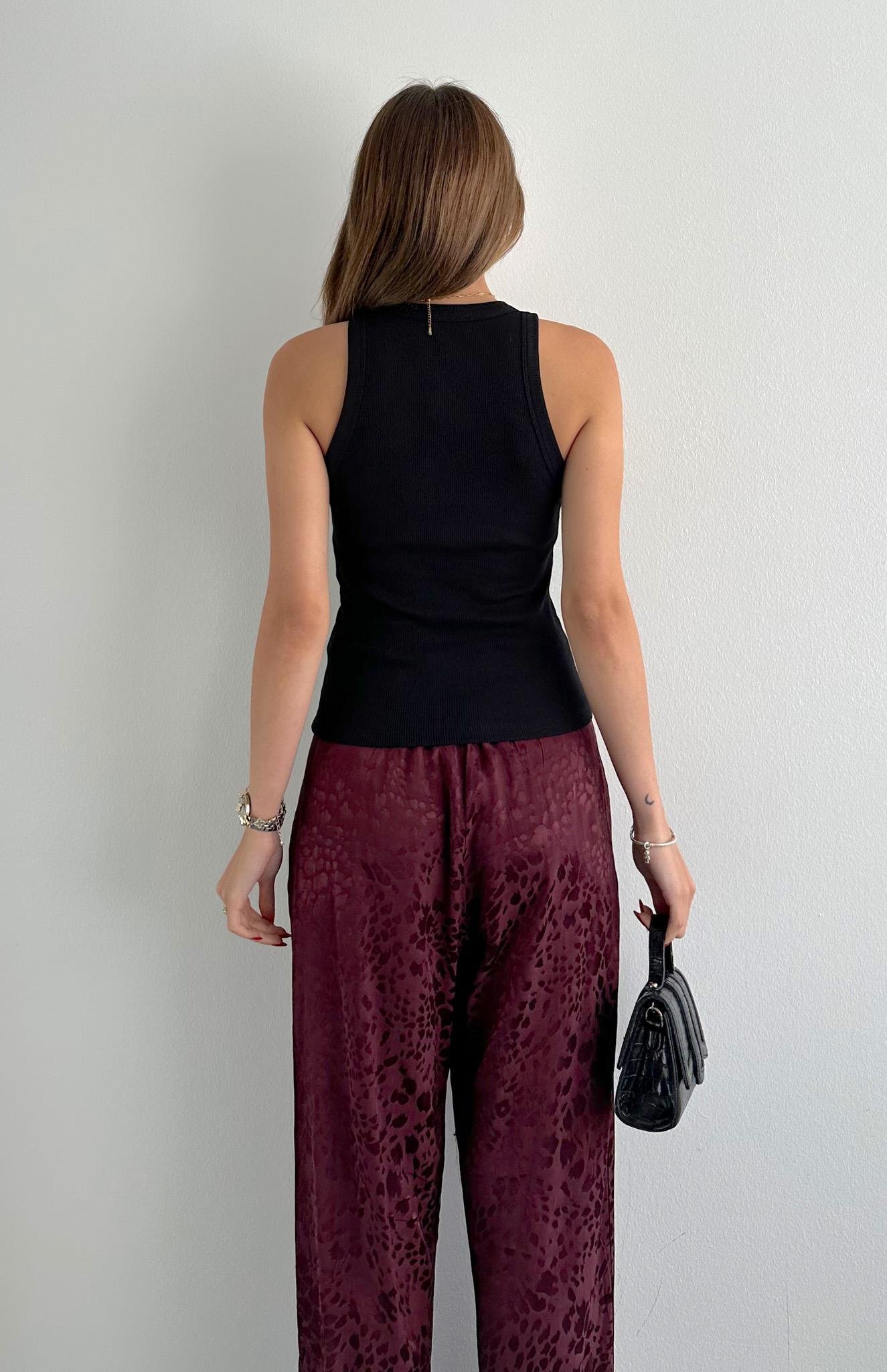 Geniş Biyeli Atlet SİYAH