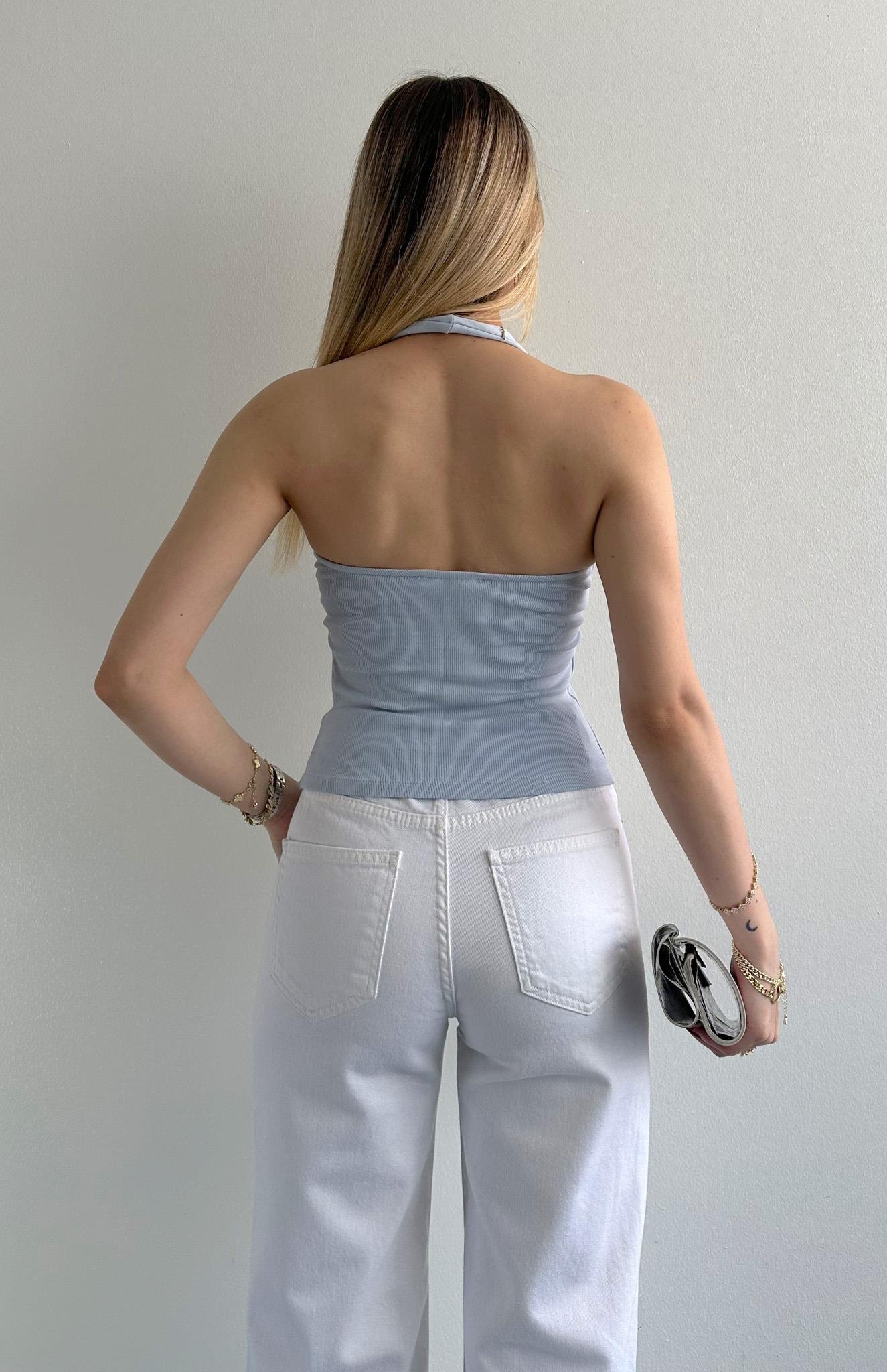 Halter Yaka Atlet A.MAVİ