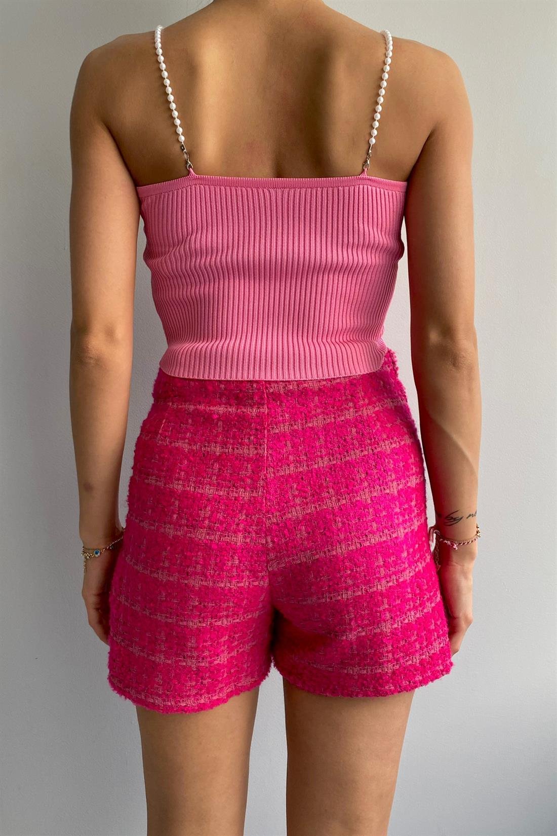 İnci Askılı Atlet PEMBE