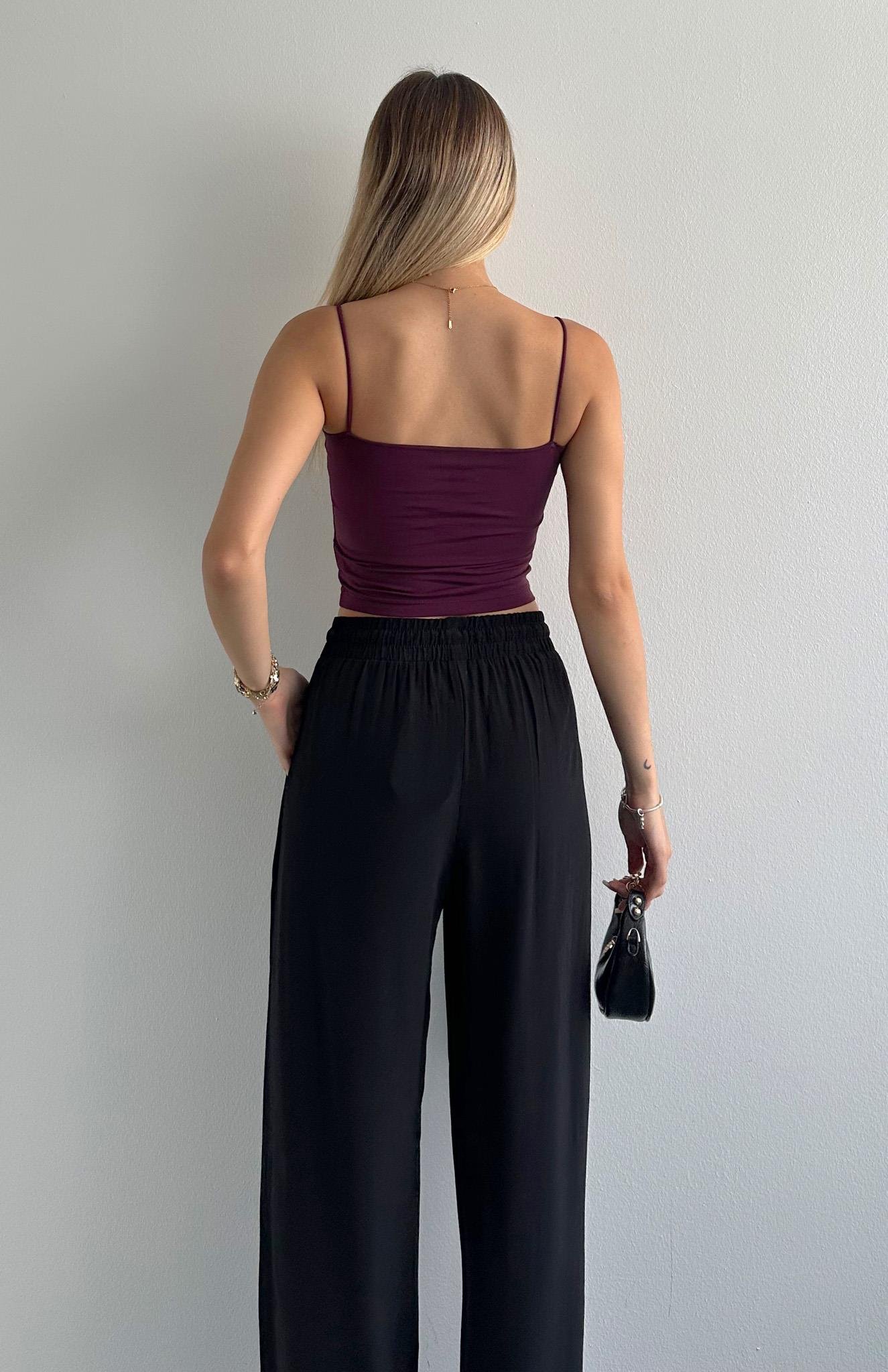 İp Askılı Atlet BORDO