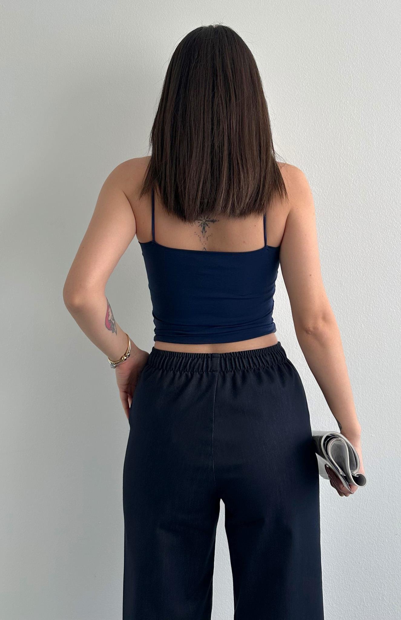 İp Askılı Atlet LACİVERT