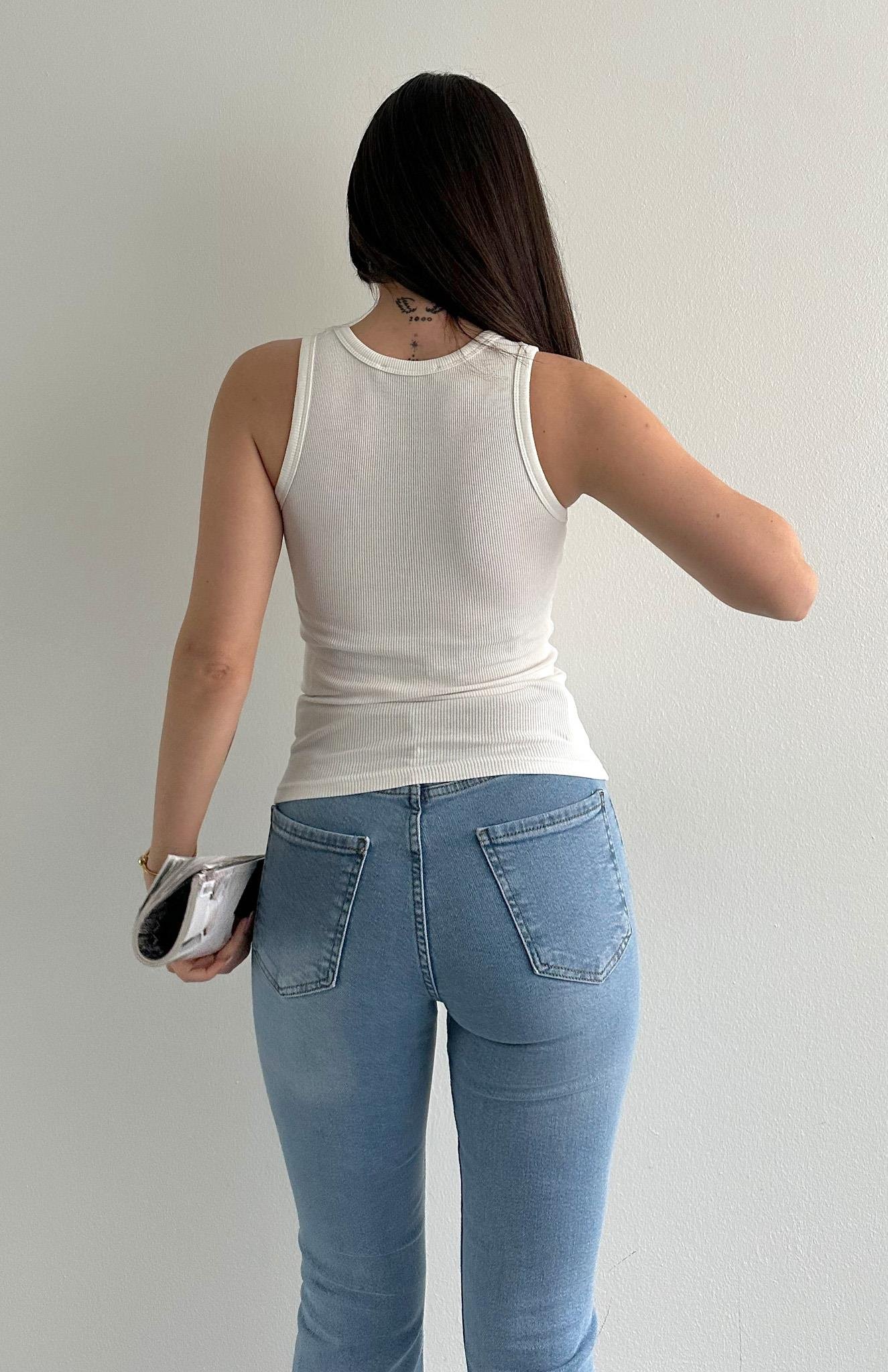 Kalp Bronşlu Atlet BEYAZ