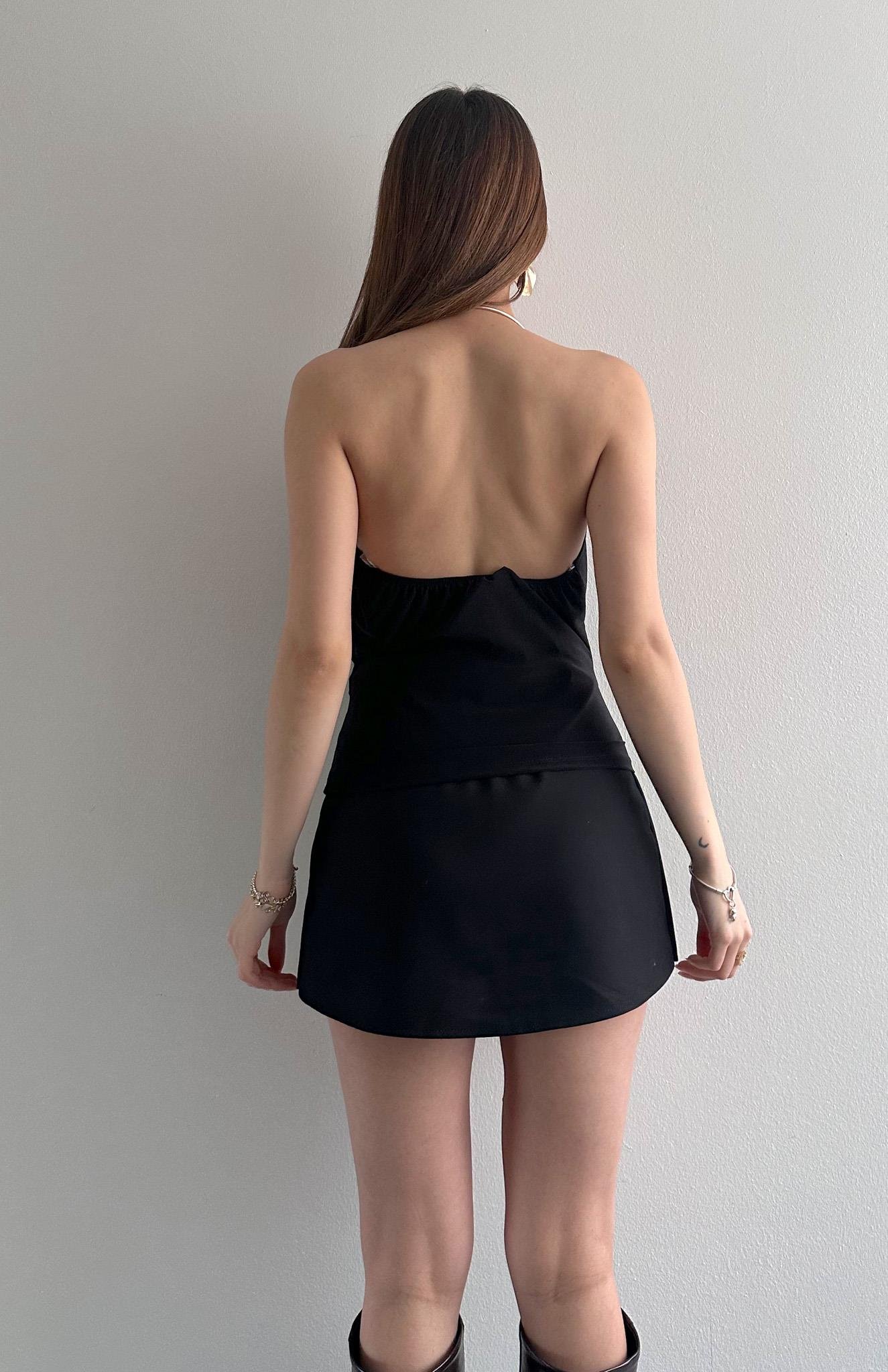 Halkalı Bluz SİYAH