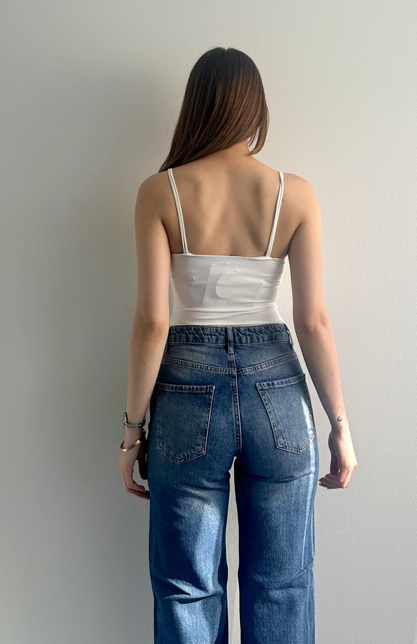 Toka Detaylı Bluz EKRU