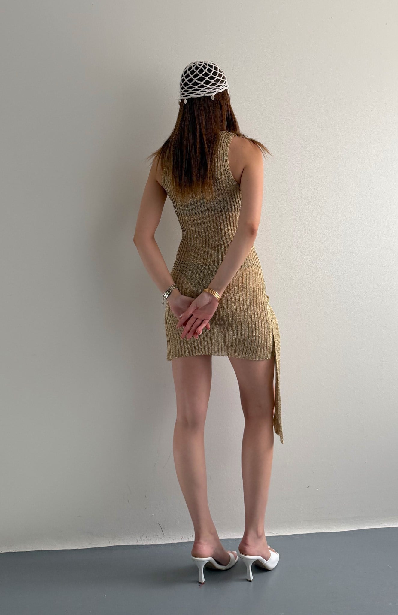 Beachwear Elbise GOLD