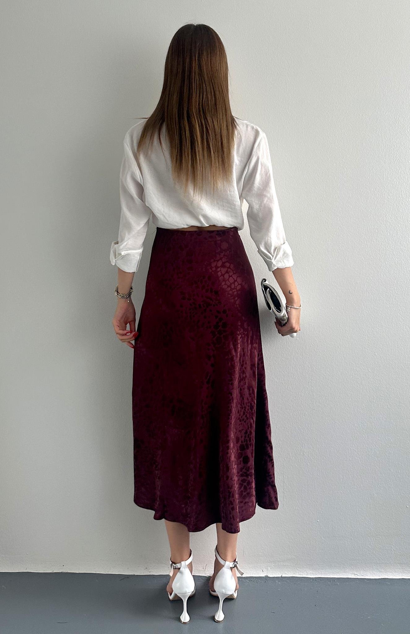 Leopar Desen Midboy Etek MÜRDÜM