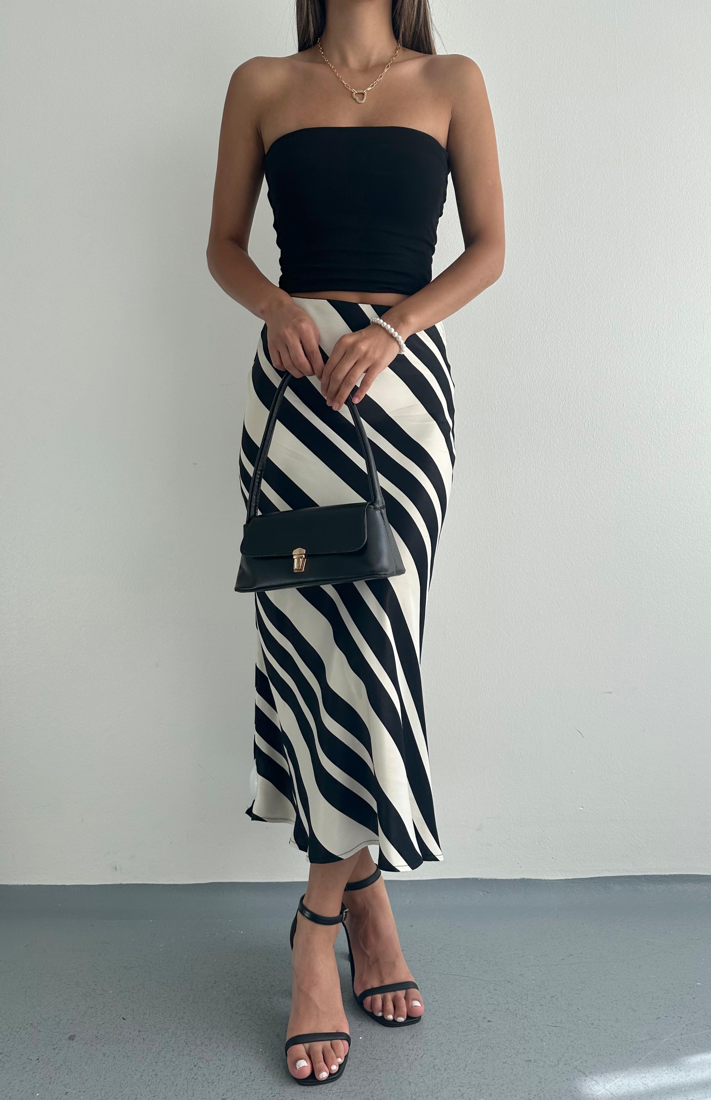 Zebra Desen Saten Etek EKRU
