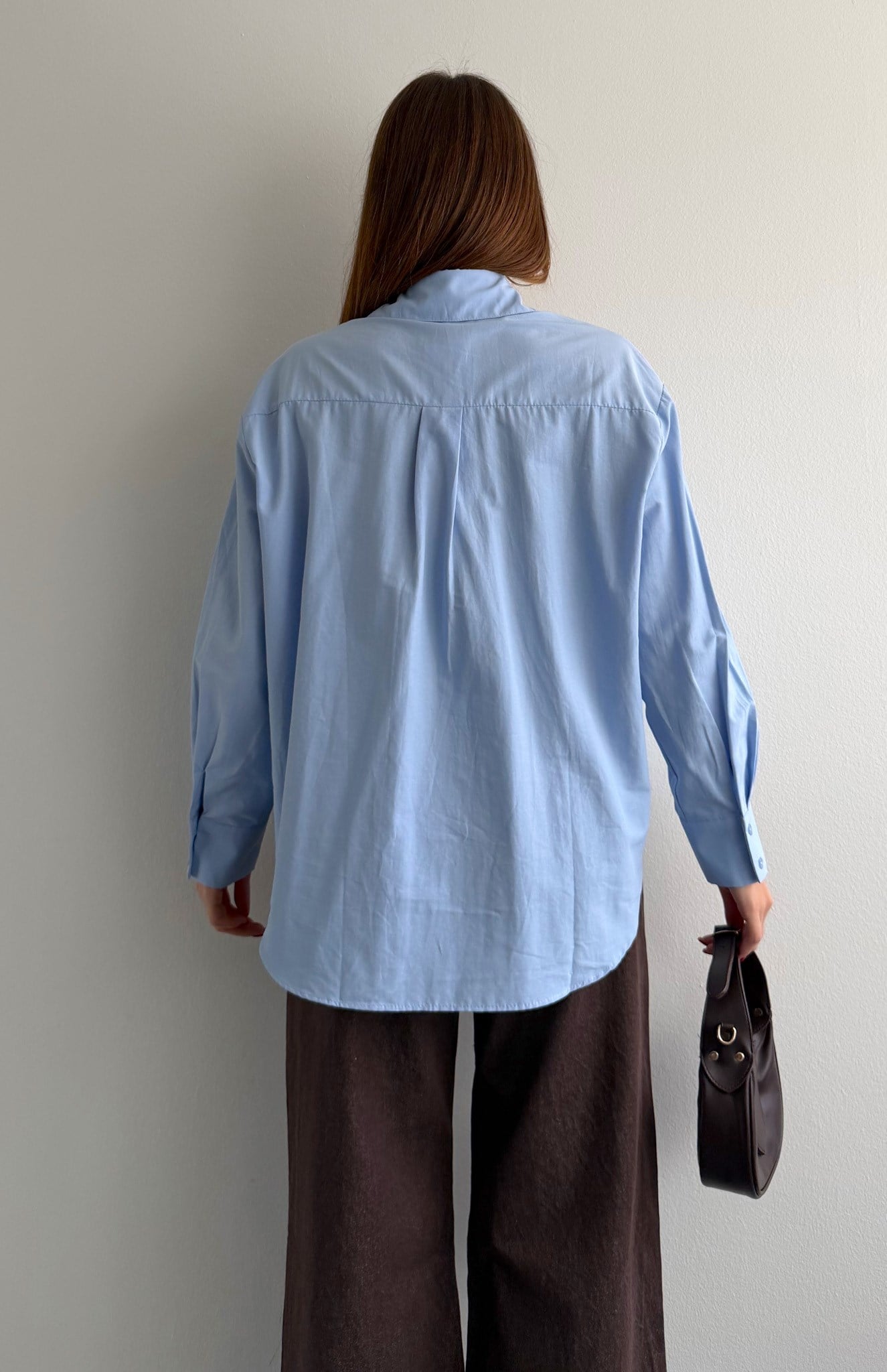 Nakiş Detaylı Sweatshırt MAVİ