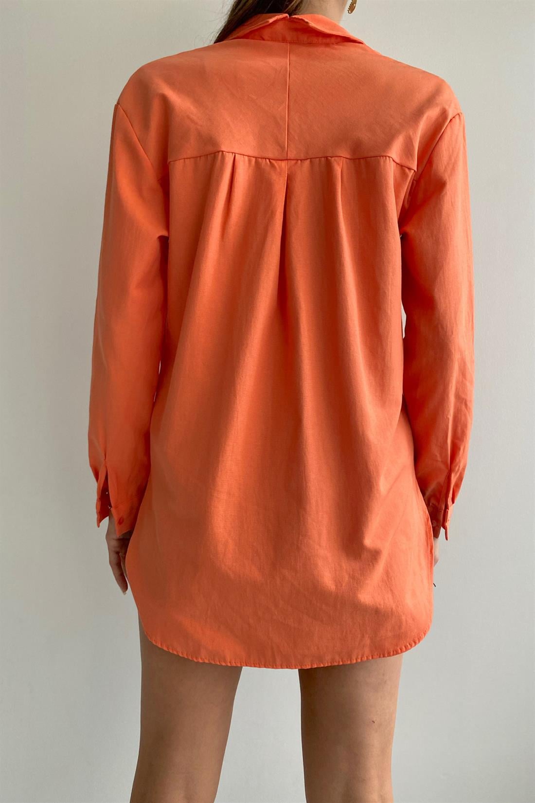 Şamre Basıc Gömlek TURUNCU