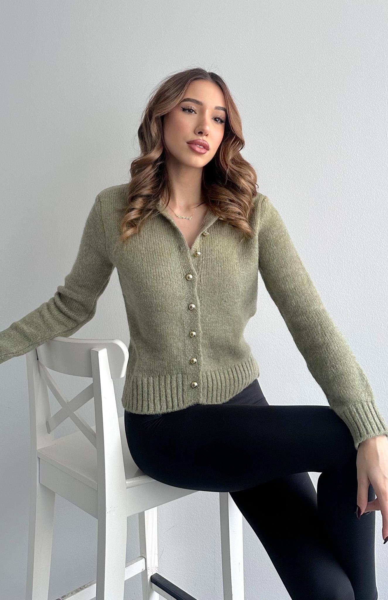 Boğazli Hırka A.YEŞİL