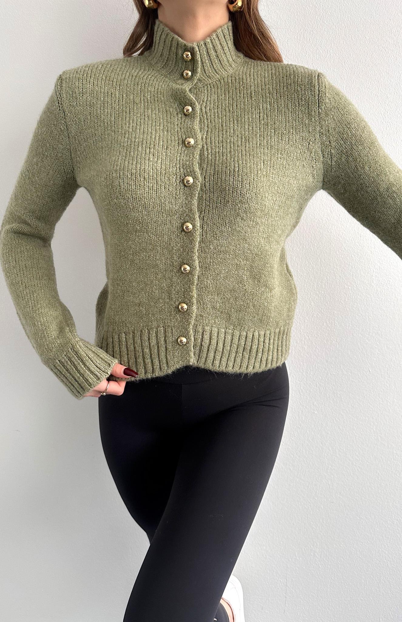 Boğazli Hırka A.YEŞİL