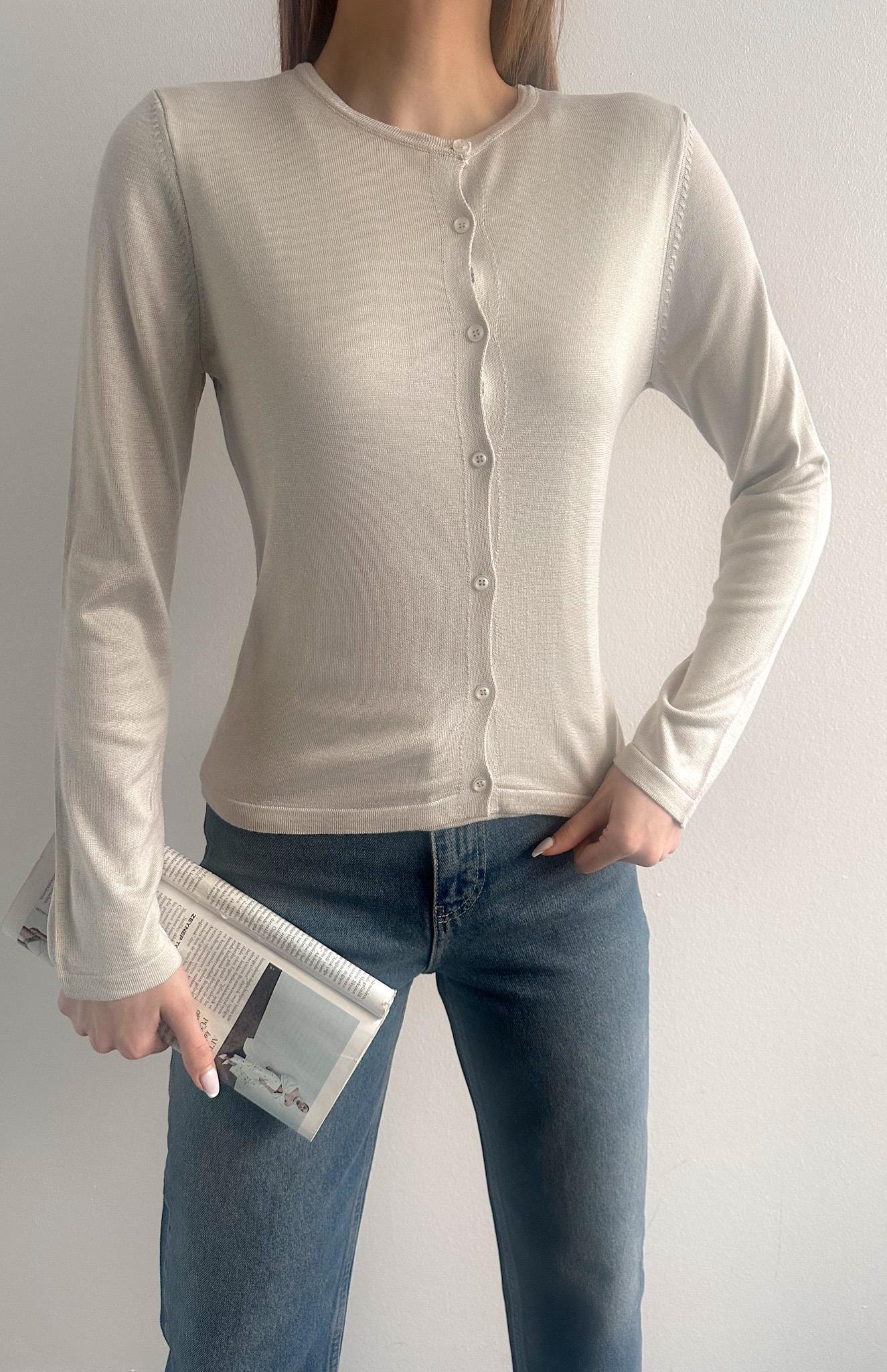 Kombine Dantel Hırka TAŞ