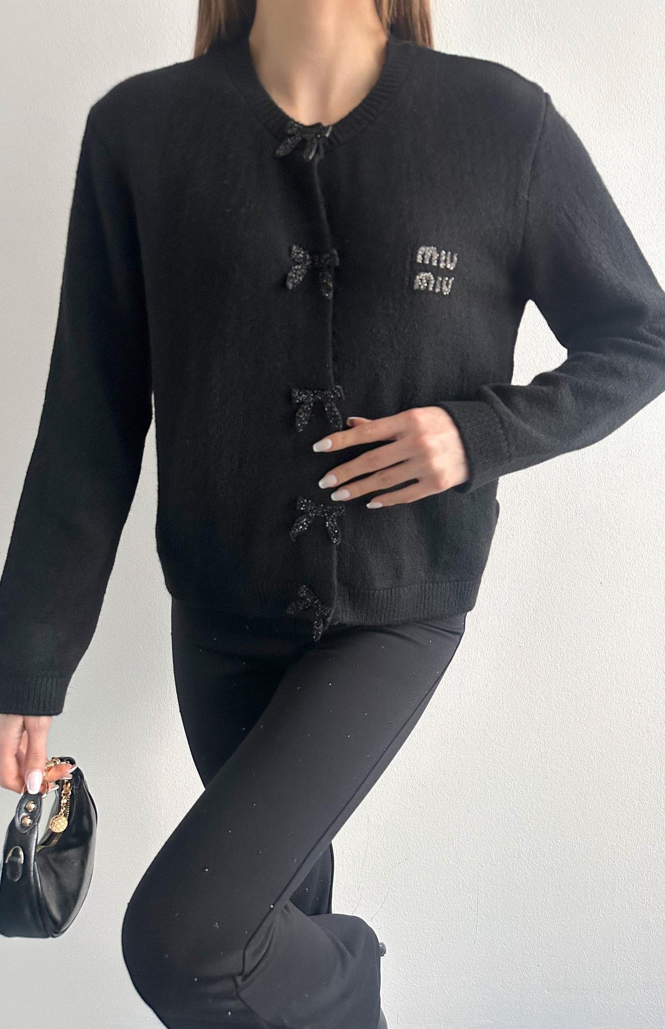 Kurdaleli Hırka SİYAH