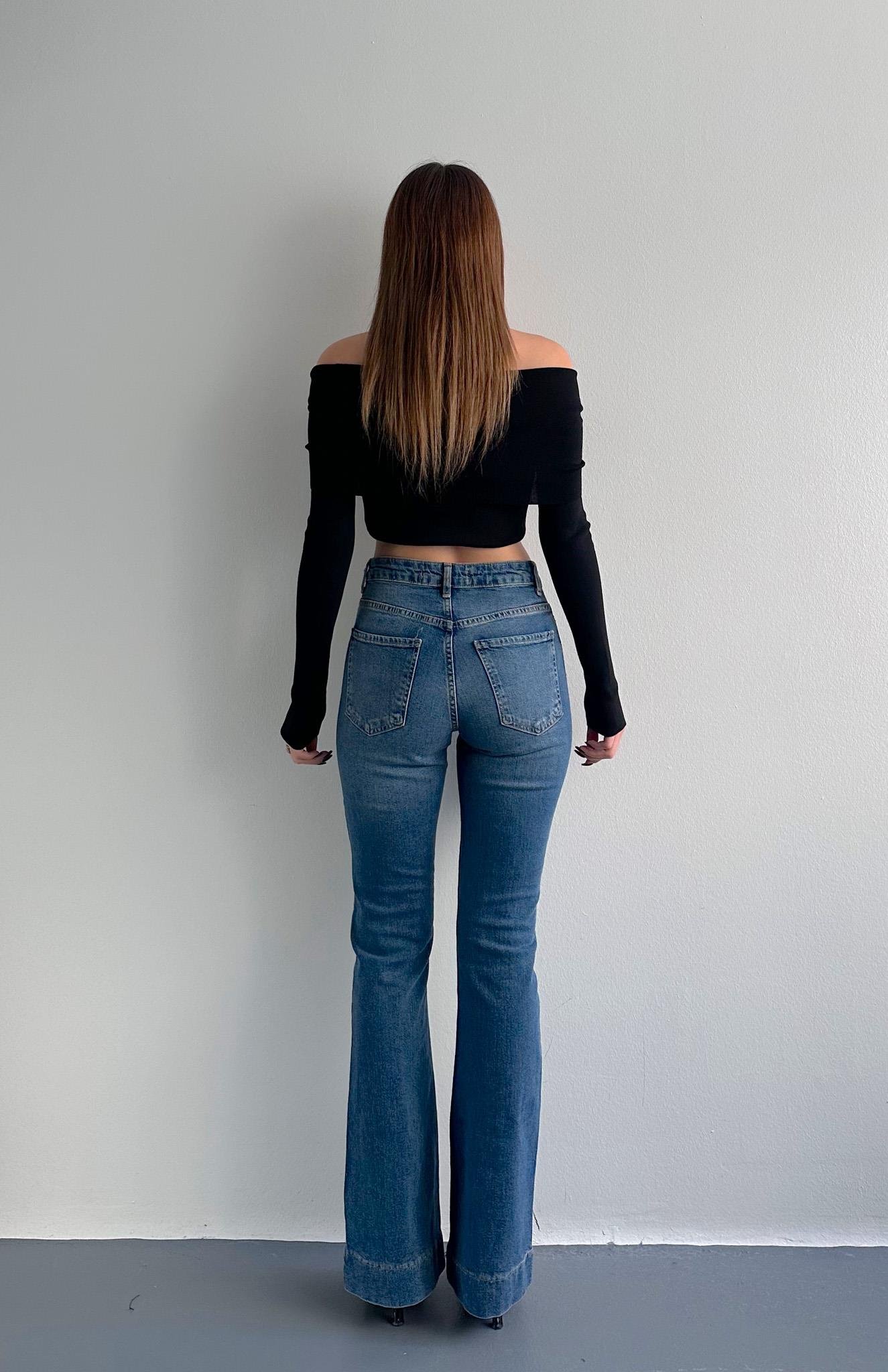 Ön Parçali Bootcut Pantolon TİNT