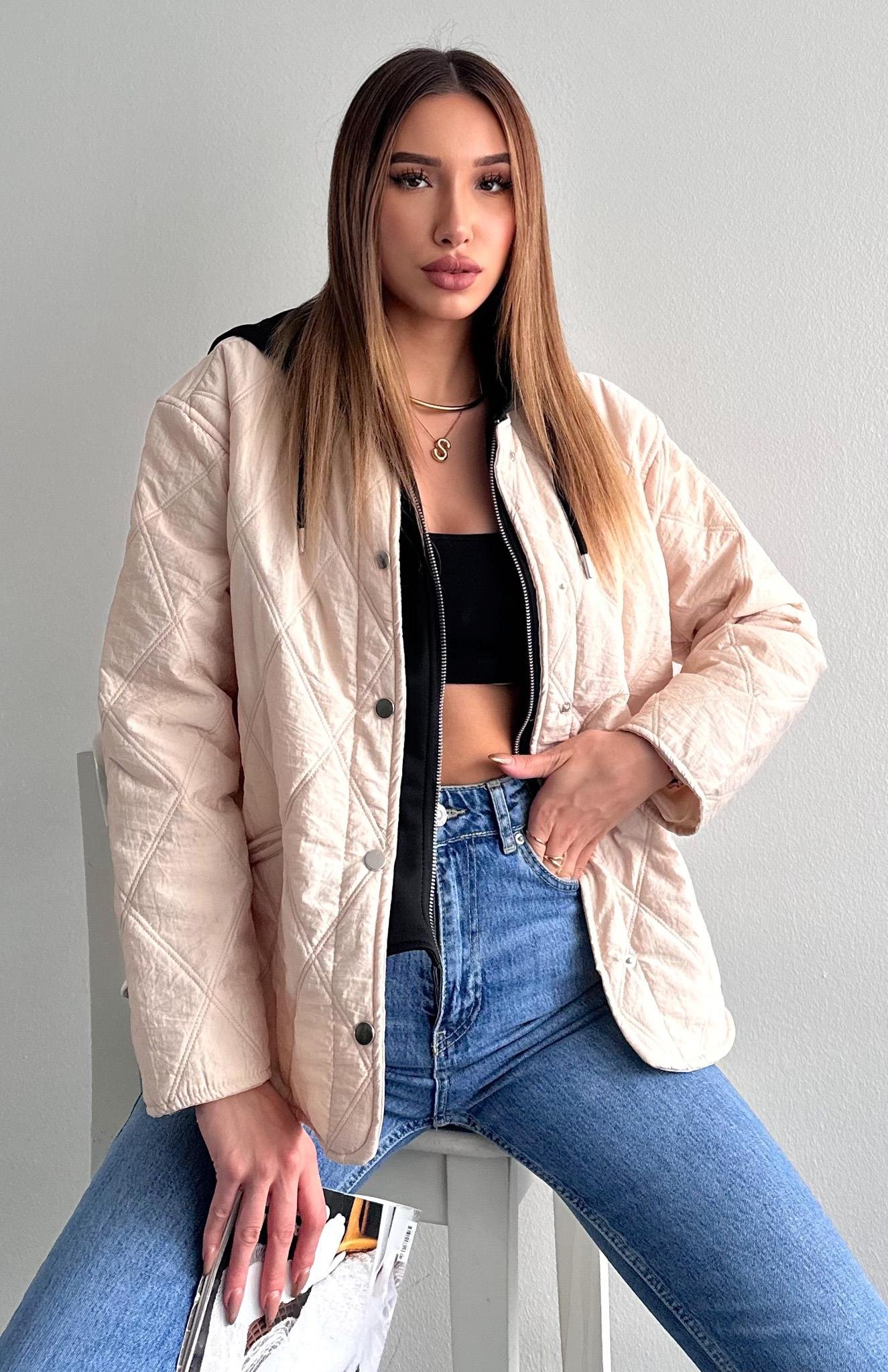 Baklava Desen Kapitone Mont TAŞ