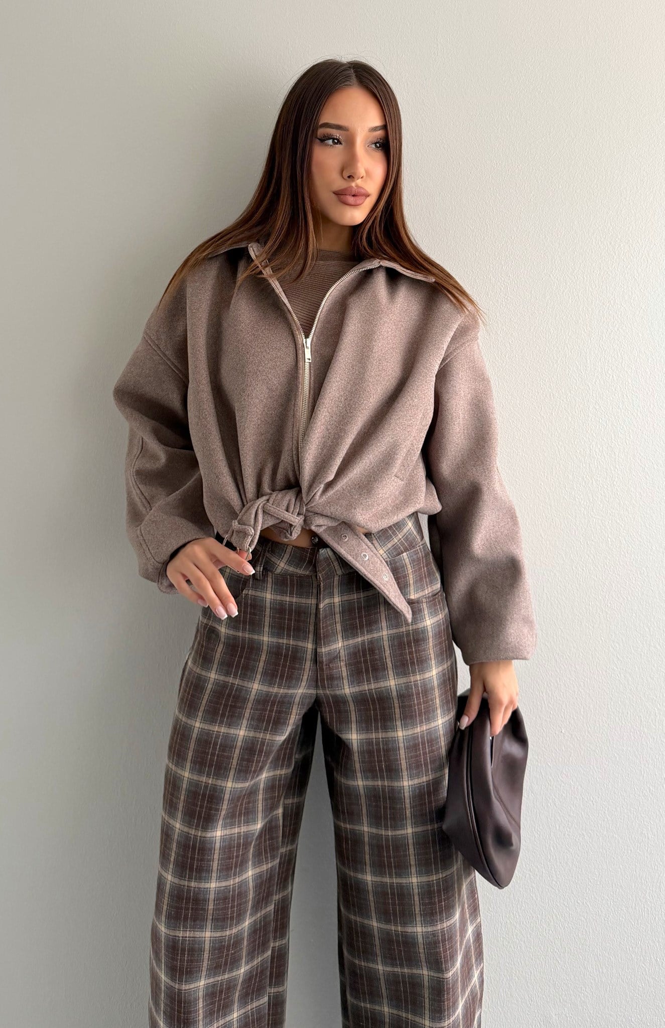 Bomber Kaşe Mont BEJ