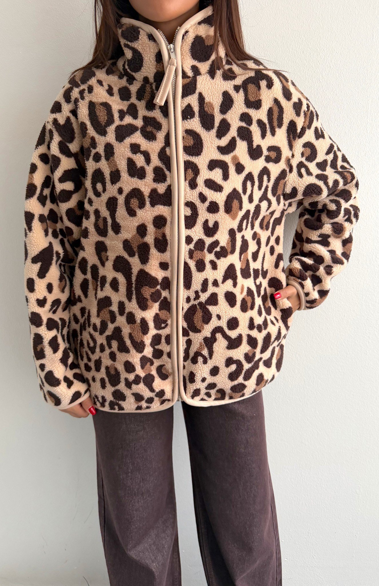 Leopar Desen  Polar Mont BEJ