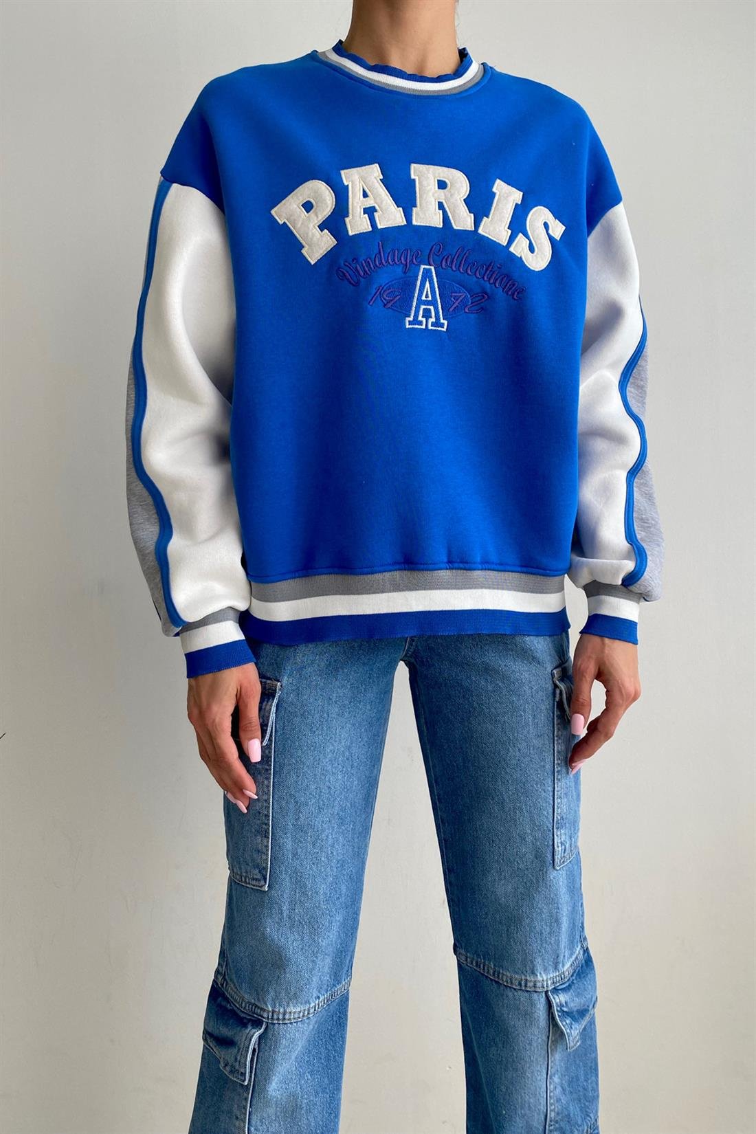 Paris Nakişlı Sweat SAKS