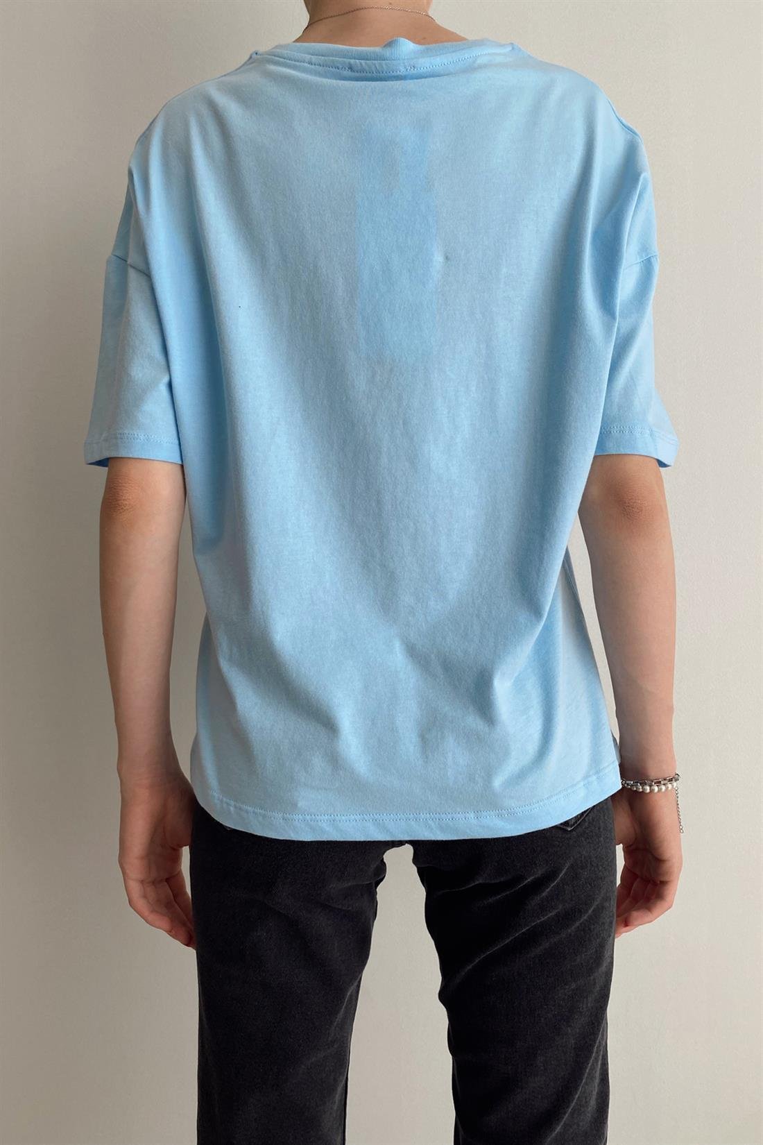 Basic Tshırt B.MAVİ