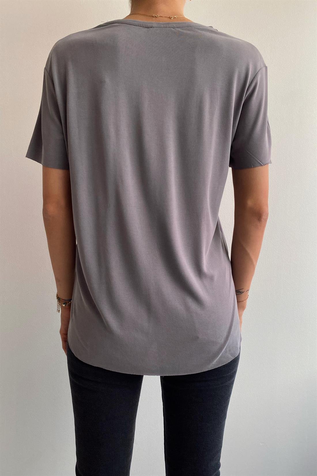 Basıc Tshırt GRİ