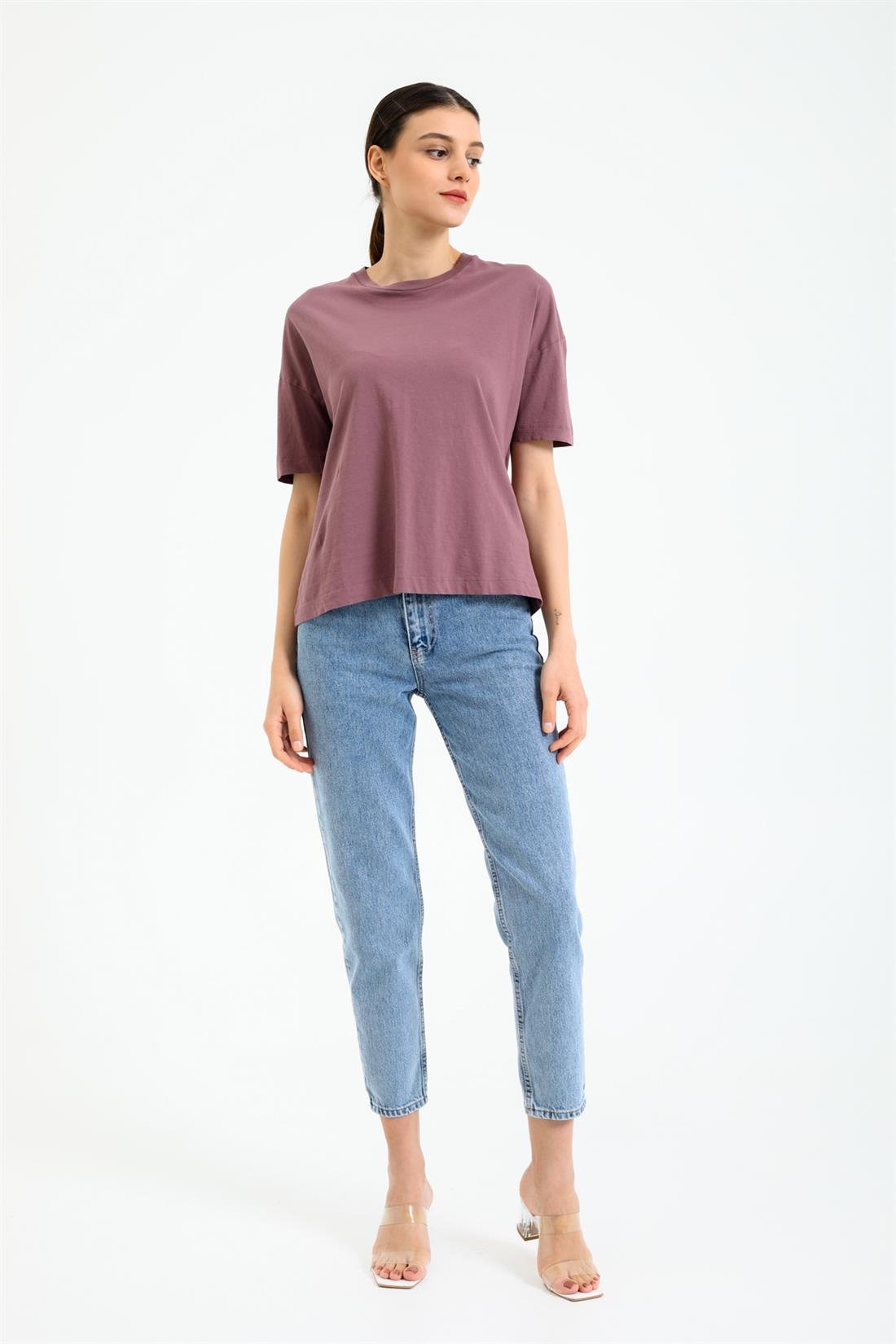 Basic Tshırt MÜRDÜM