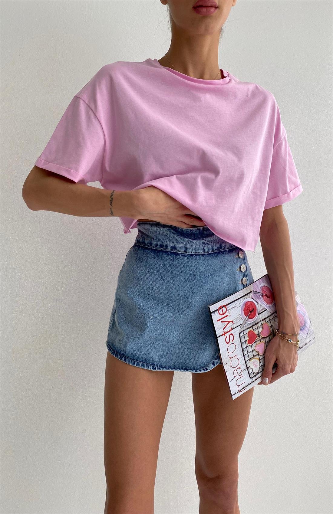 Basıc Tshırt PEMBE