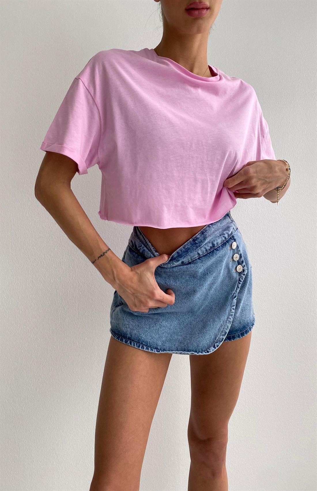 Basıc Tshırt PEMBE