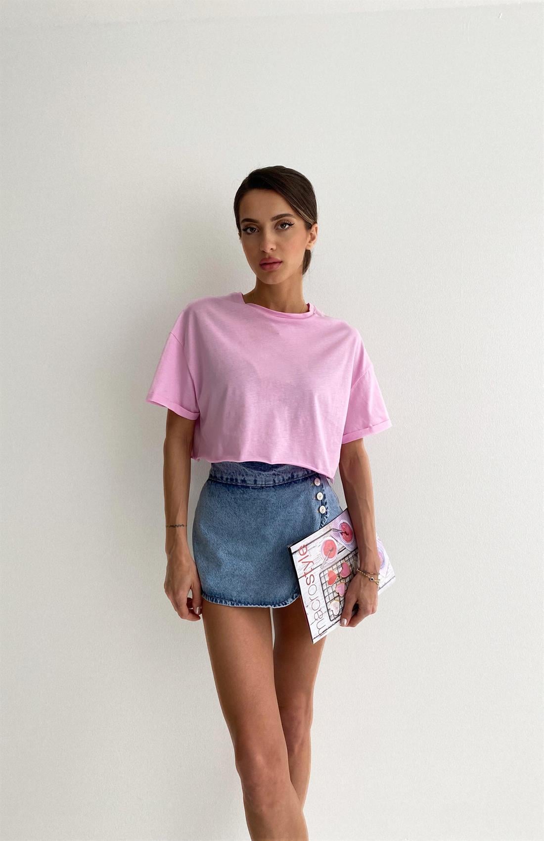 Basıc Tshırt PEMBE