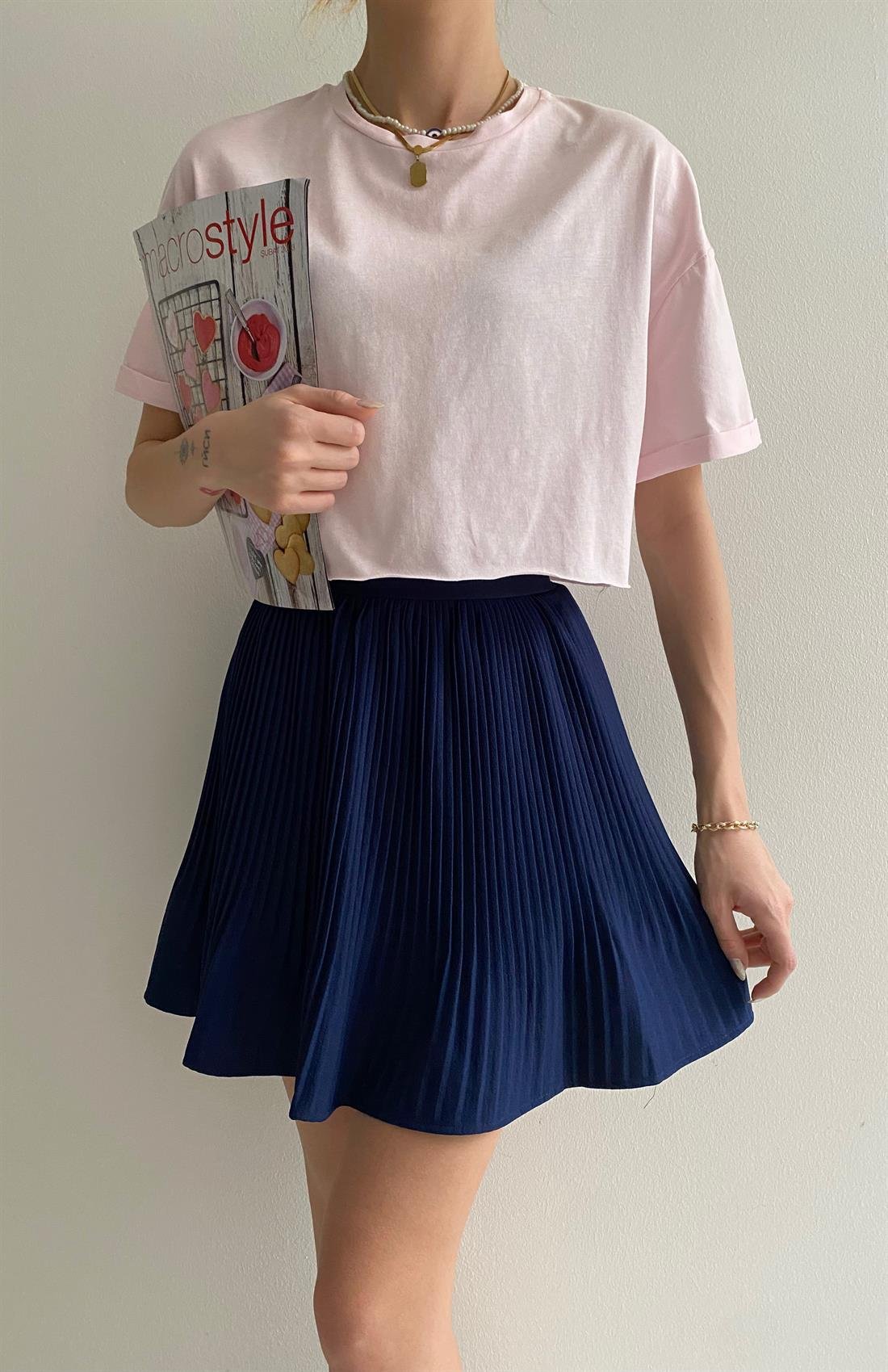 Basıc Tshırt PUDRA