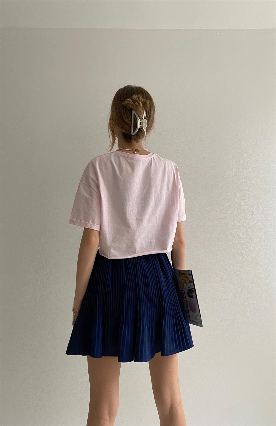 Basıc Tshırt PUDRA