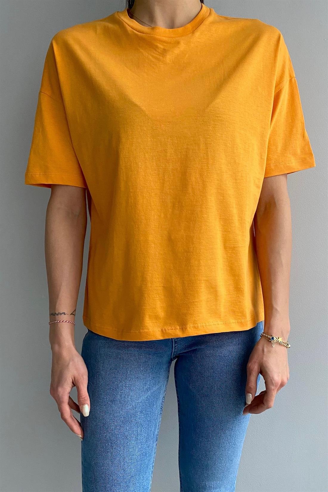 Basic Tshırt TURUNCU