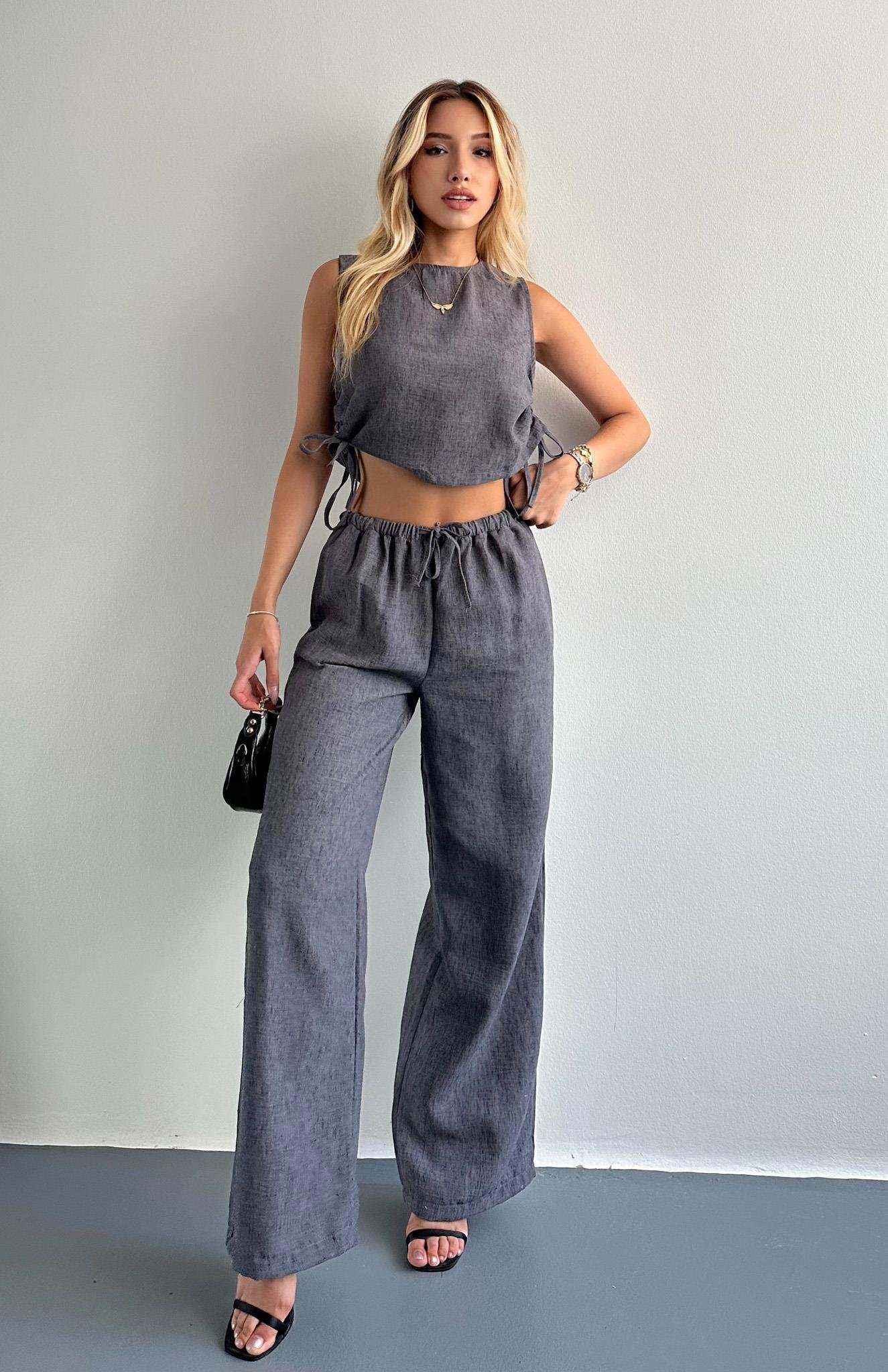 Bluz Pantolon Takım ANTRASİT