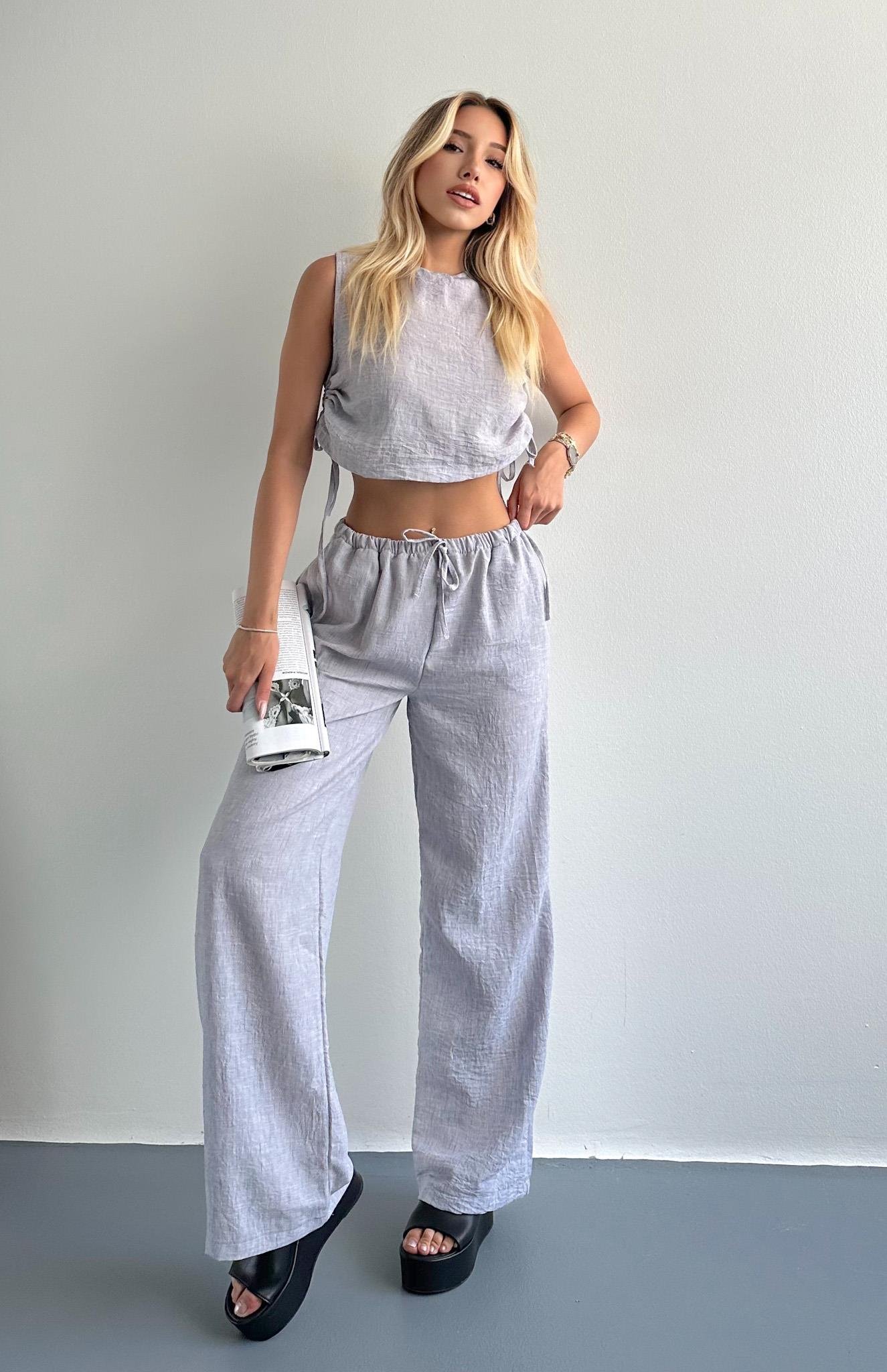 Bluz Pantolon Takım GRİ
