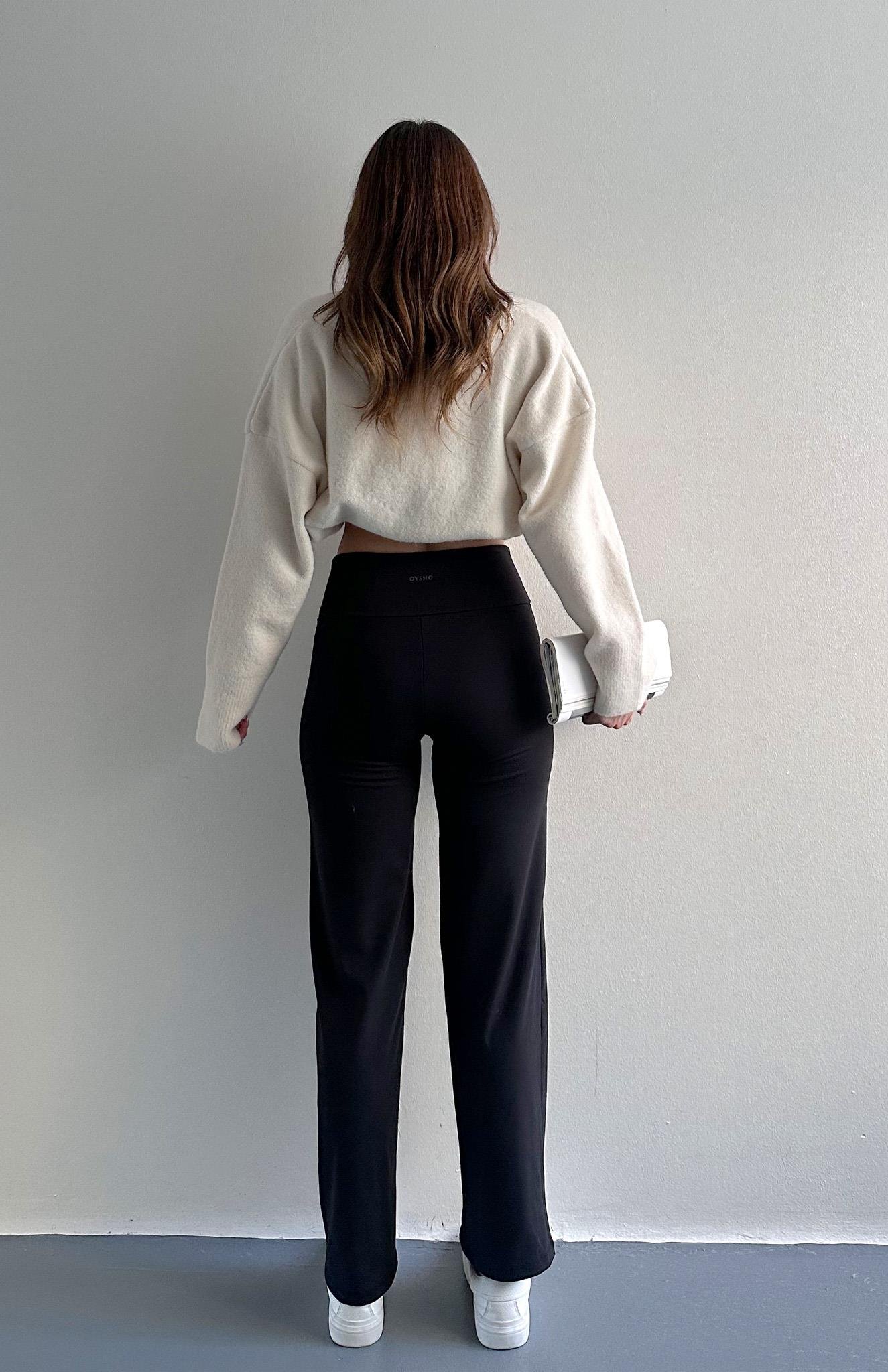 Oy Marka İspanyol Paça Tayt SİYAH