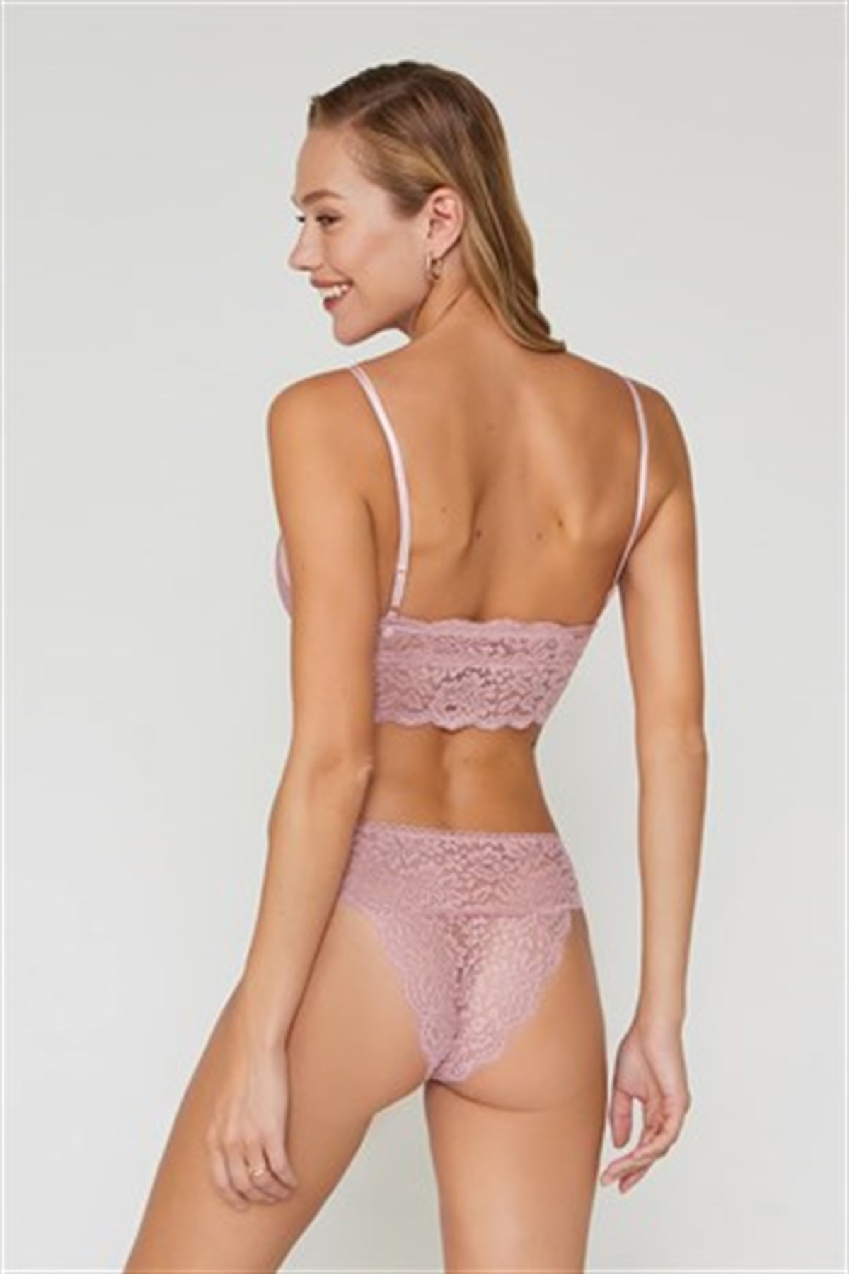 Henna Pudra Bralet Sütyen Takımı