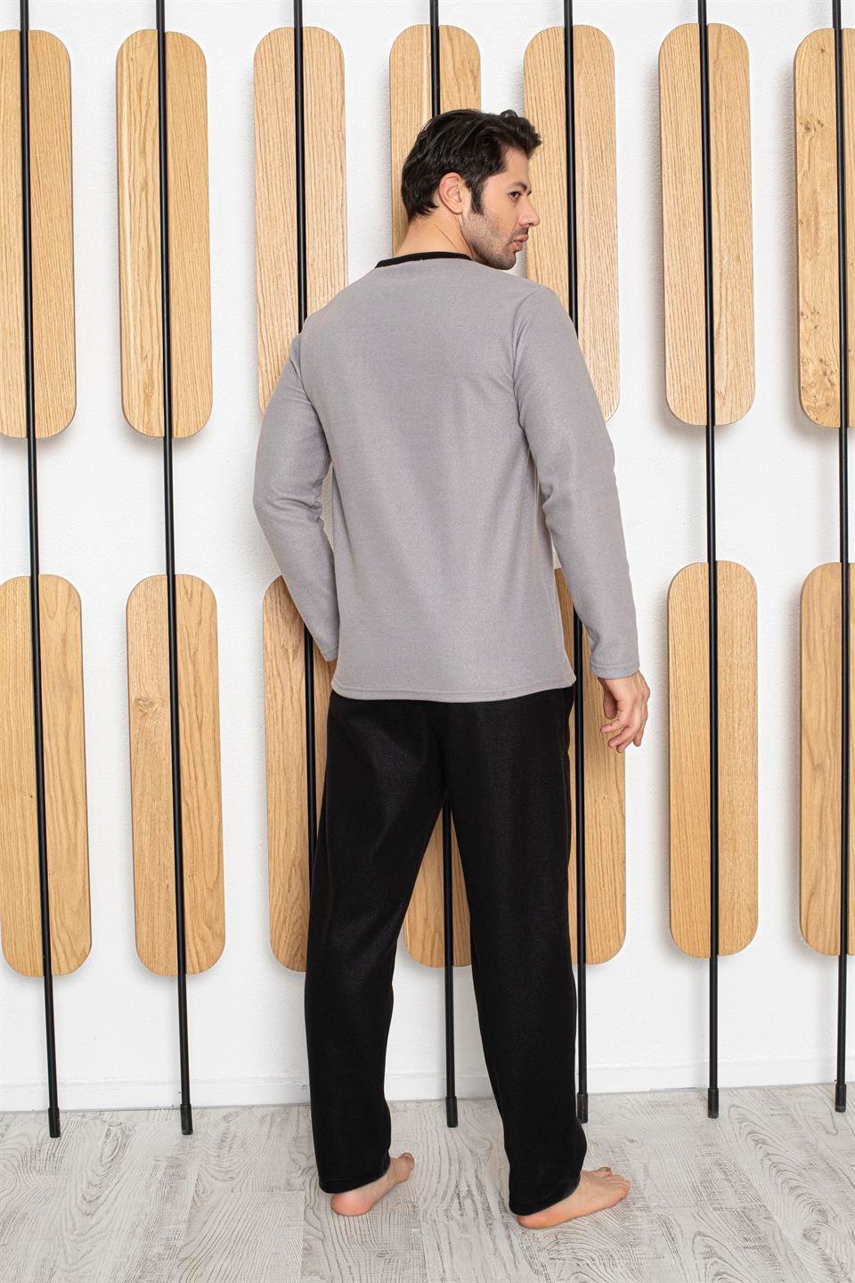 Tekten 4350 Erkek Uzun Kollu Pijama Takımı