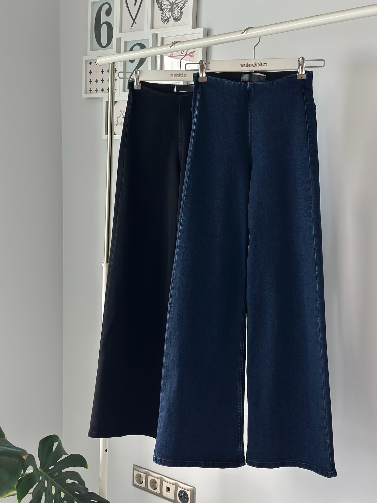 BELİ LASTİKLİ PALAZZO JEAN