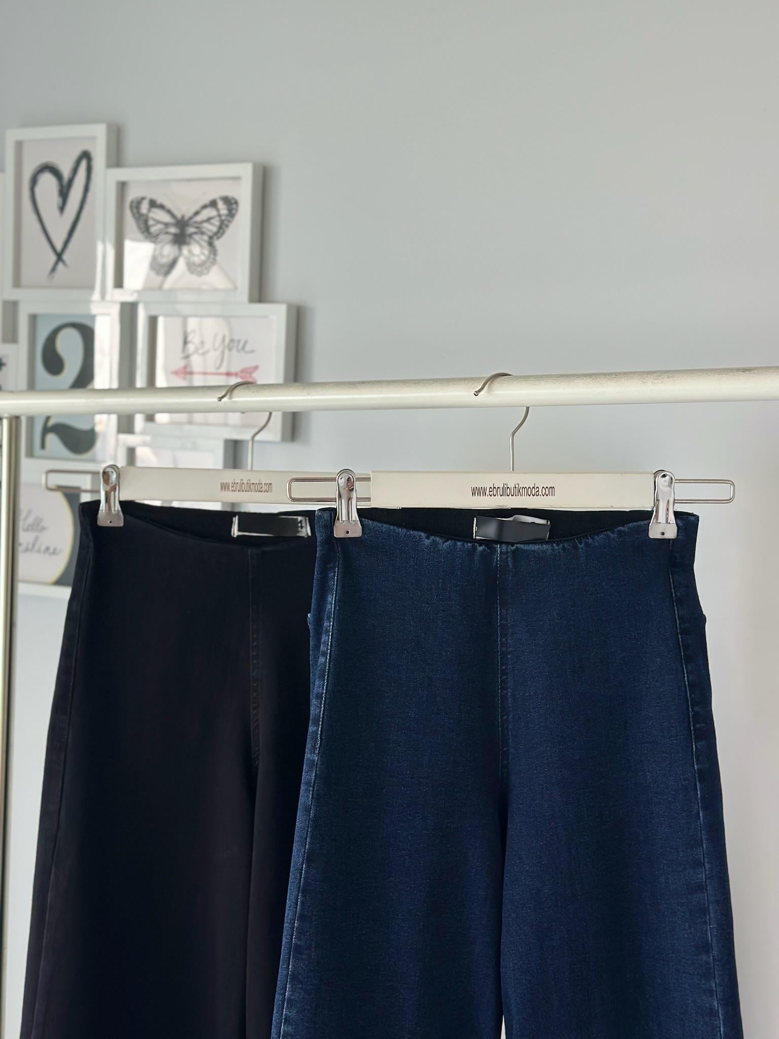 BELİ LASTİKLİ PALAZZO JEAN
