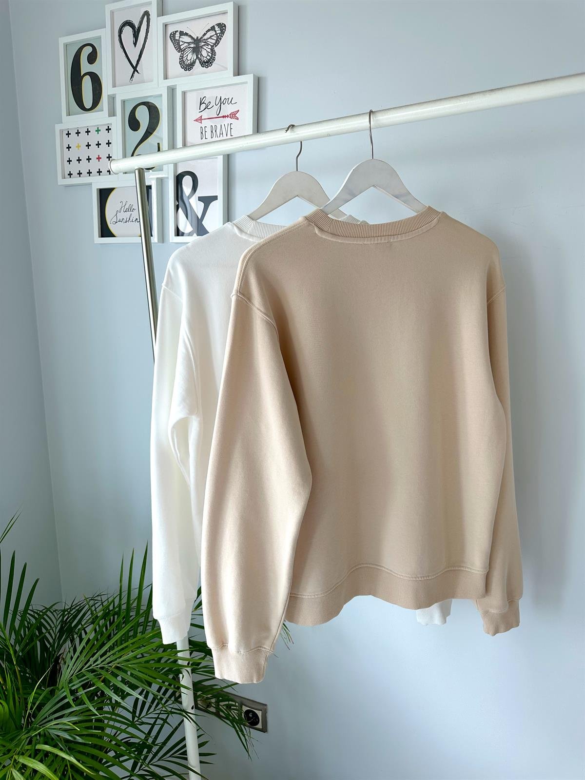 BİSİKLET YAKA SWEATSHIRT